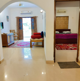 Noah: 1BHK Fieldview | Gym | Pool | 1km Baga Beach 8