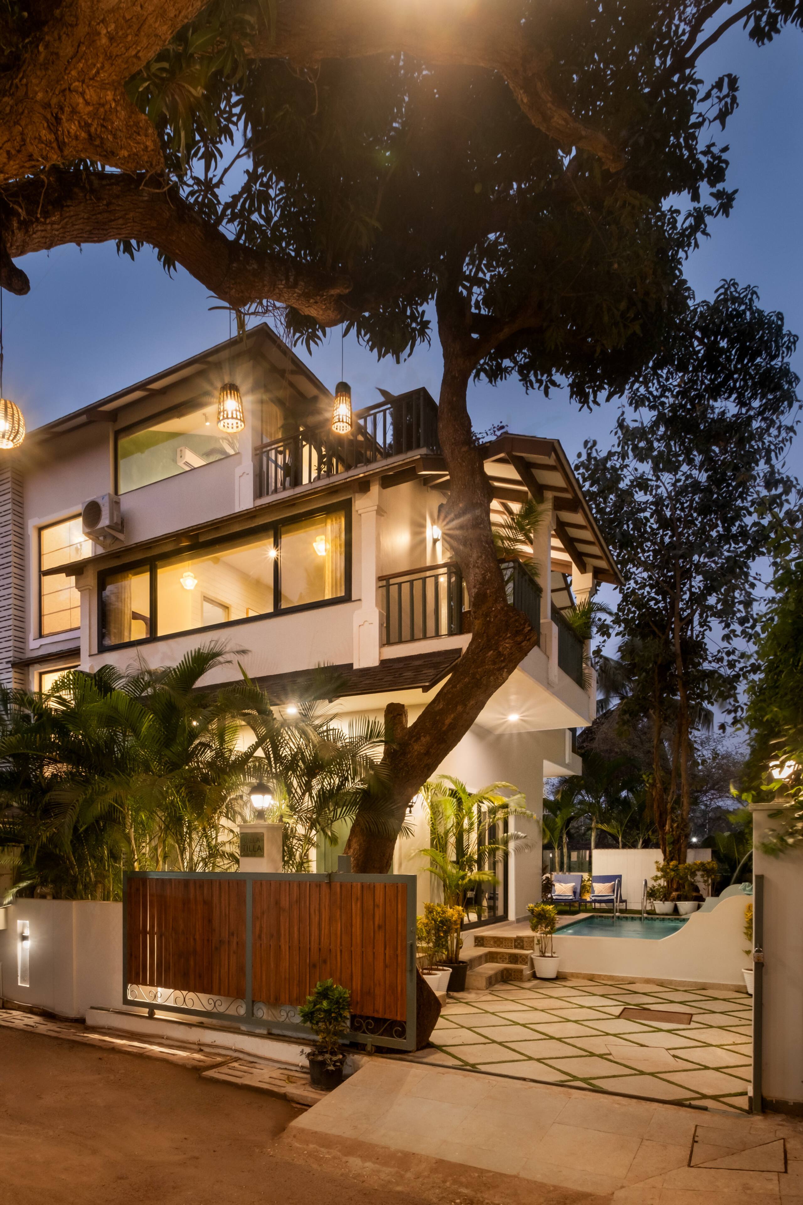 Tilla 3BHK PvtPool Villa 1km drive to Anjuna Beach 7