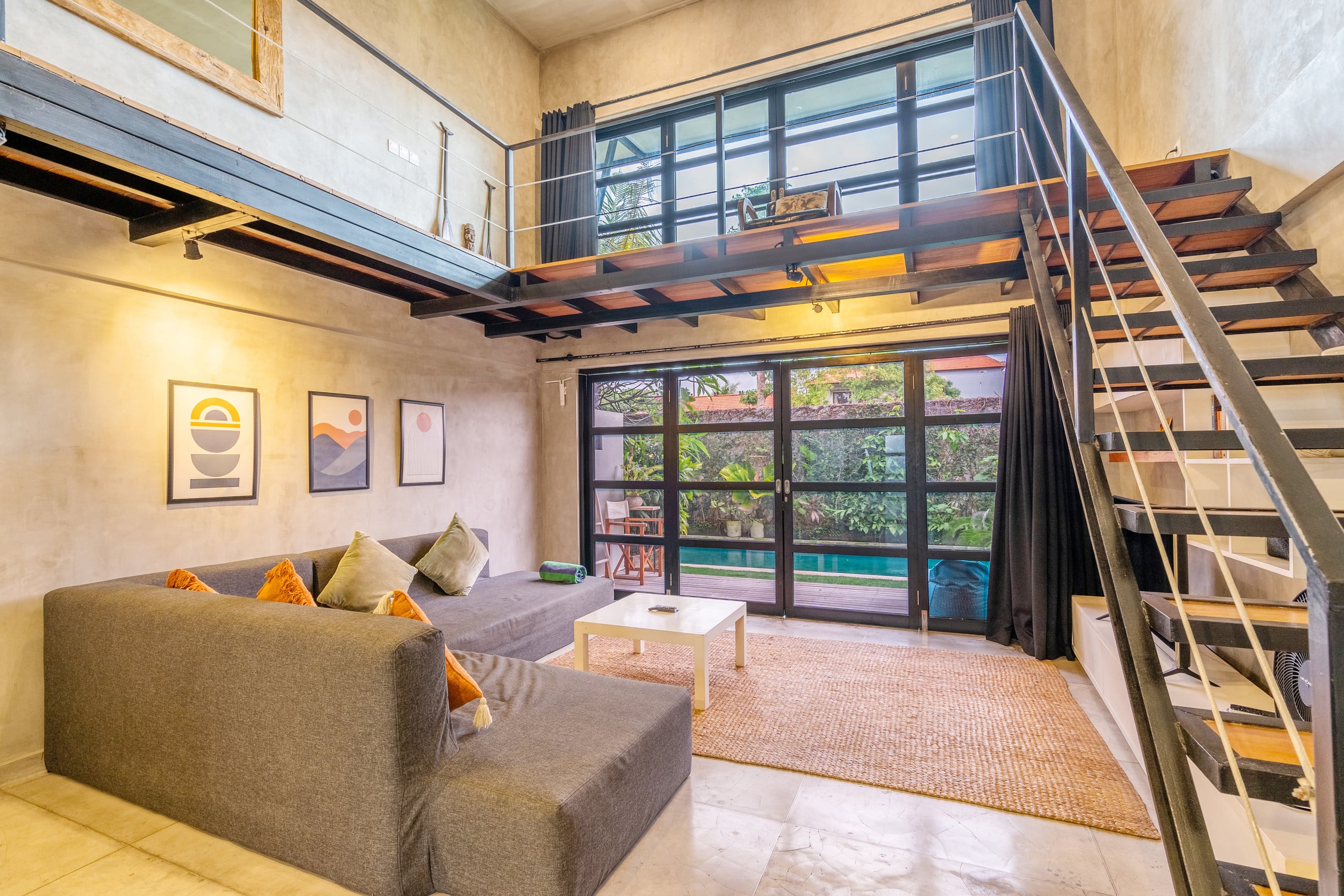 1BR Central Canggu Modern Loft – Shared Pool & BBQ - Apartments for Rent in Canggu, Bali, Indonesia 7
