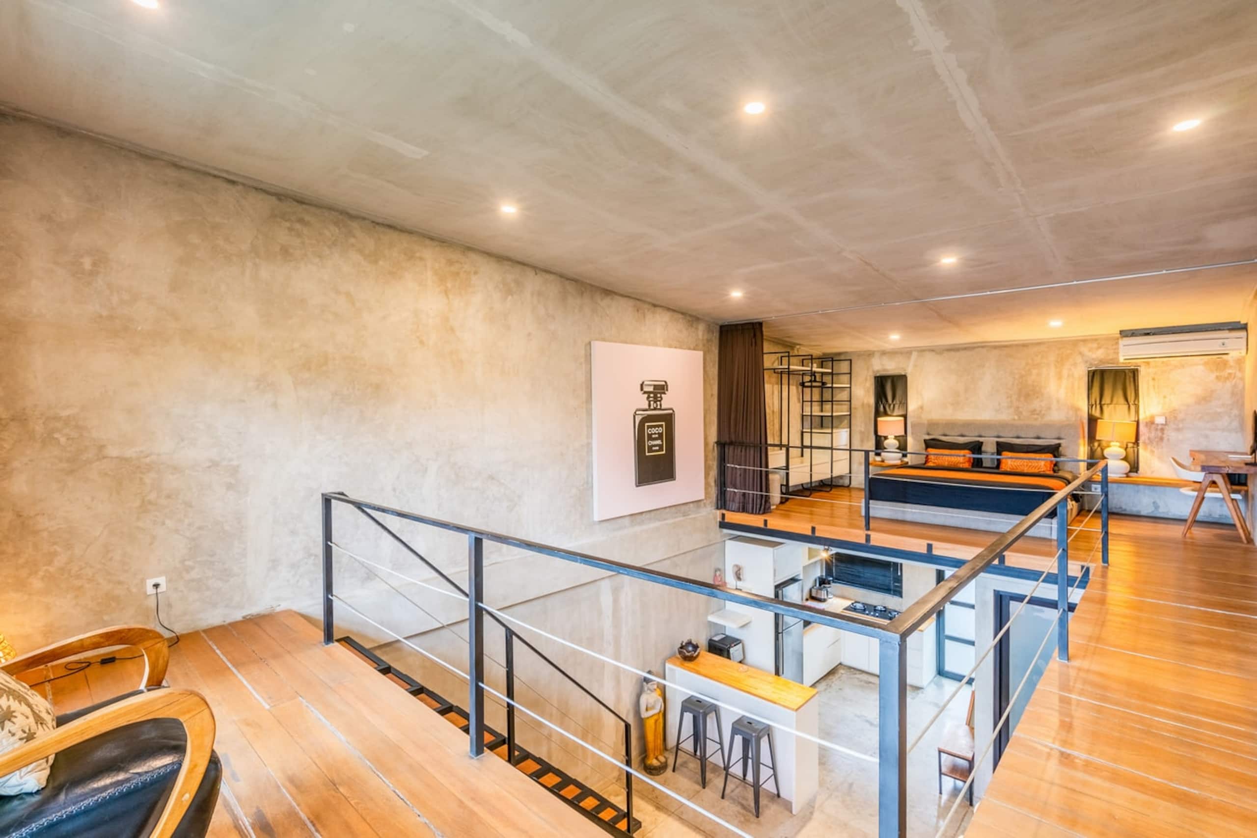 1BR Central Canggu Modern Loft – Shared Pool & BBQ - Apartments for Rent in Canggu, Bali, Indonesia 16