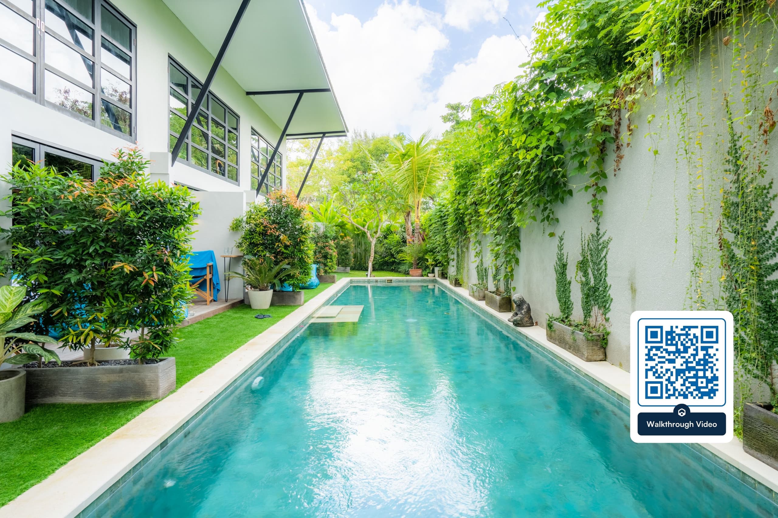 1BR Central Canggu Modern Loft – Shared Pool & BBQ - Apartments for Rent in Canggu, Bali, Indonesia 19