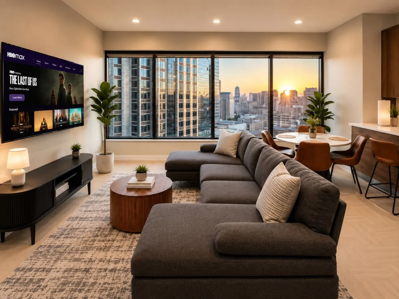 Skyline Nook | 2BR Downtown Stay