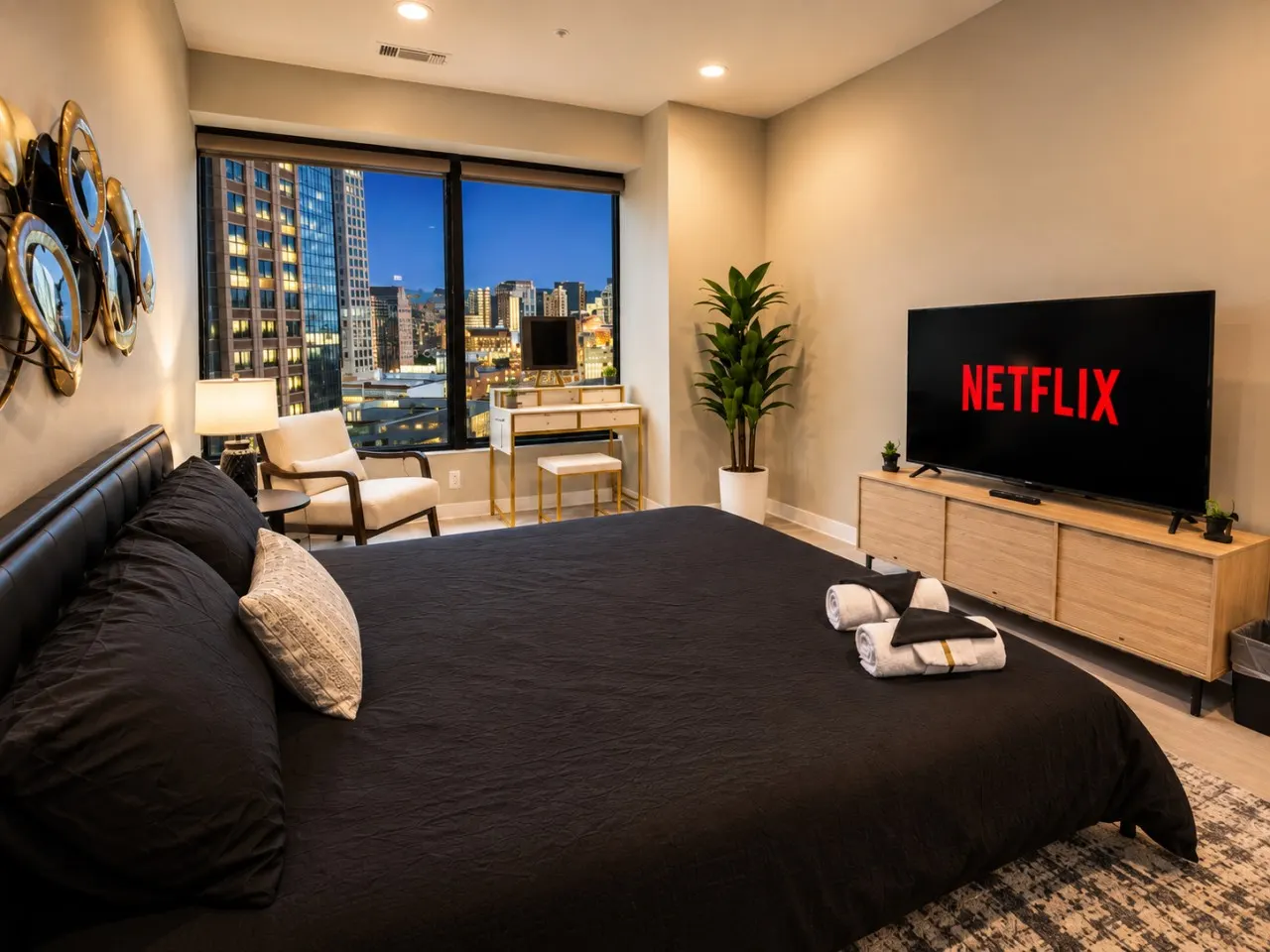 Skyline Nook 2BR Downtown Stay 10
