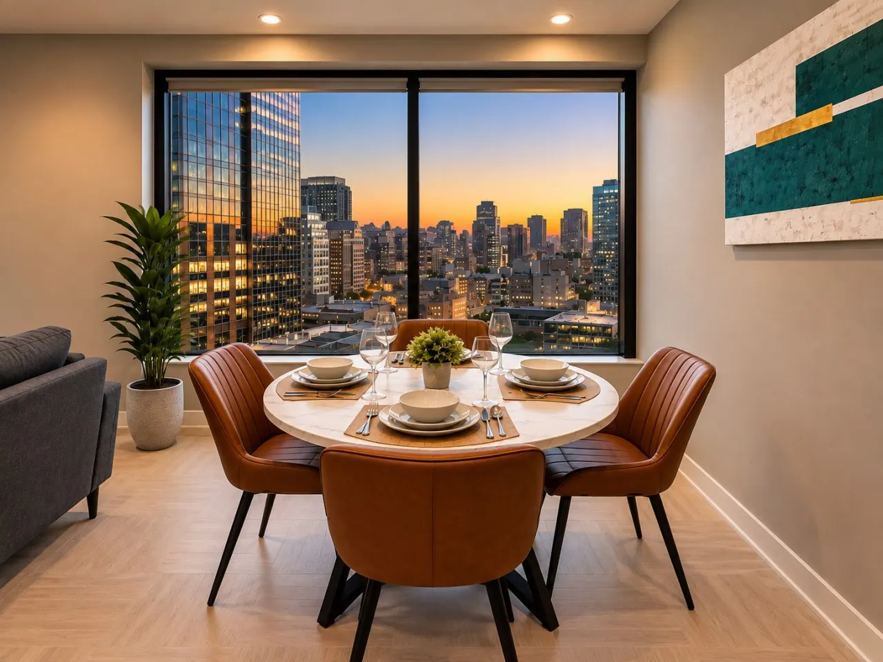 Skyline Nook 2BR Downtown Stay 15