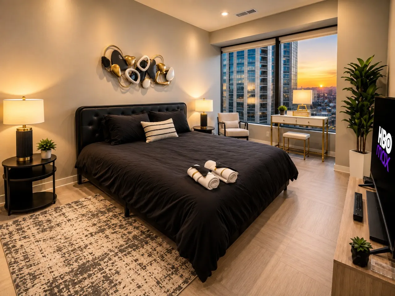 Skyline Nook 2BR Downtown Stay 3