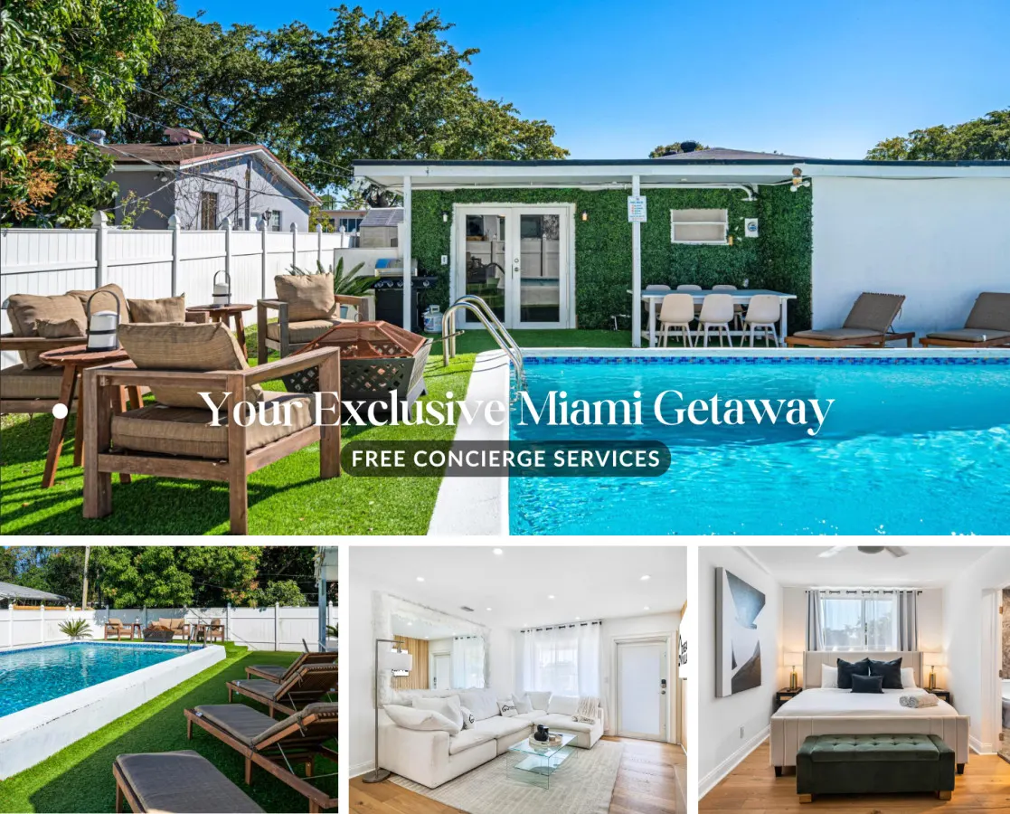 XO Haus | 4BR 2BA for 8 | Pool, Fire Pit, PingPong, Outdoor Dine, King Bed & More | North Miami