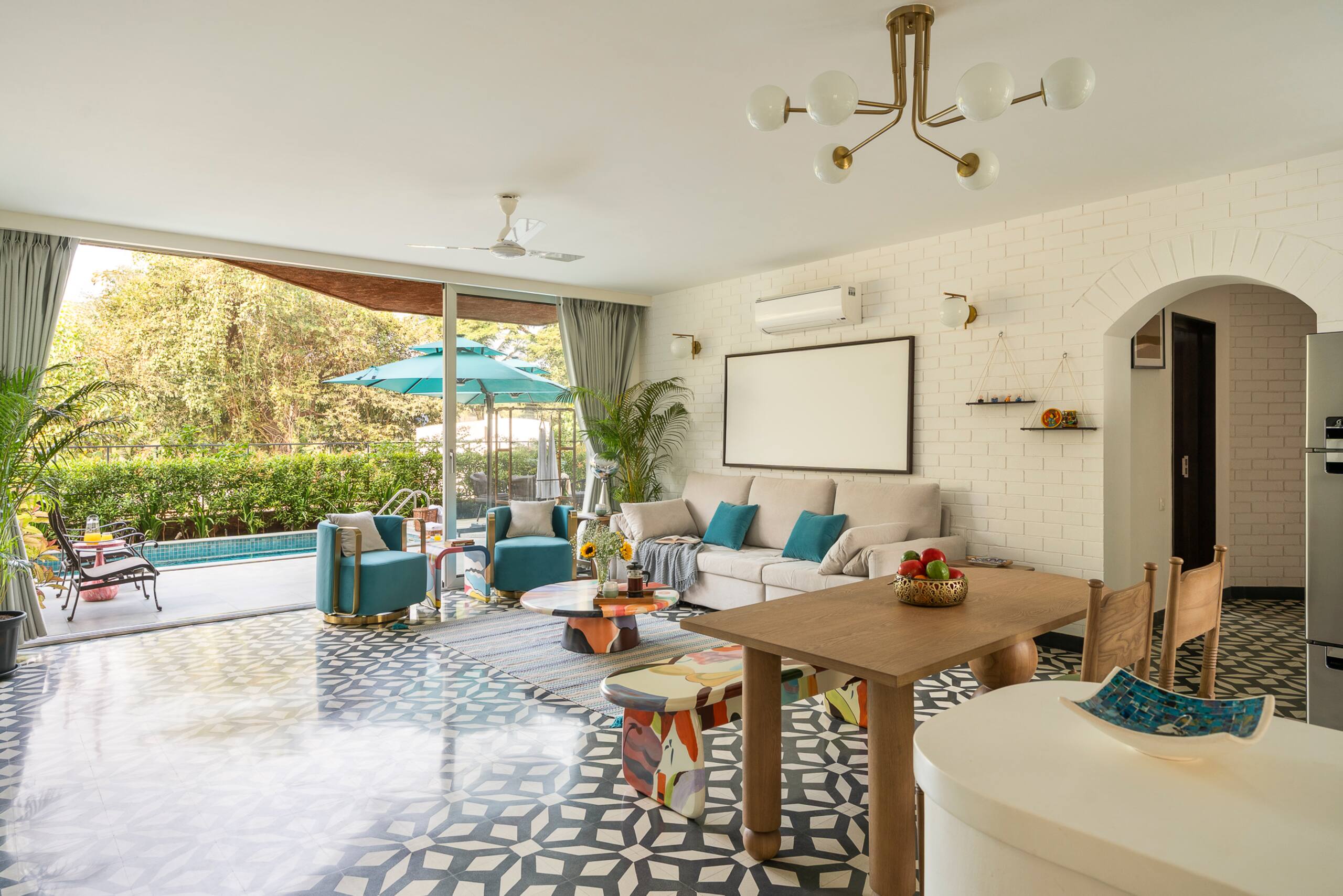 ElVolar Tropical 2BHK Retreat w/ Private Pool