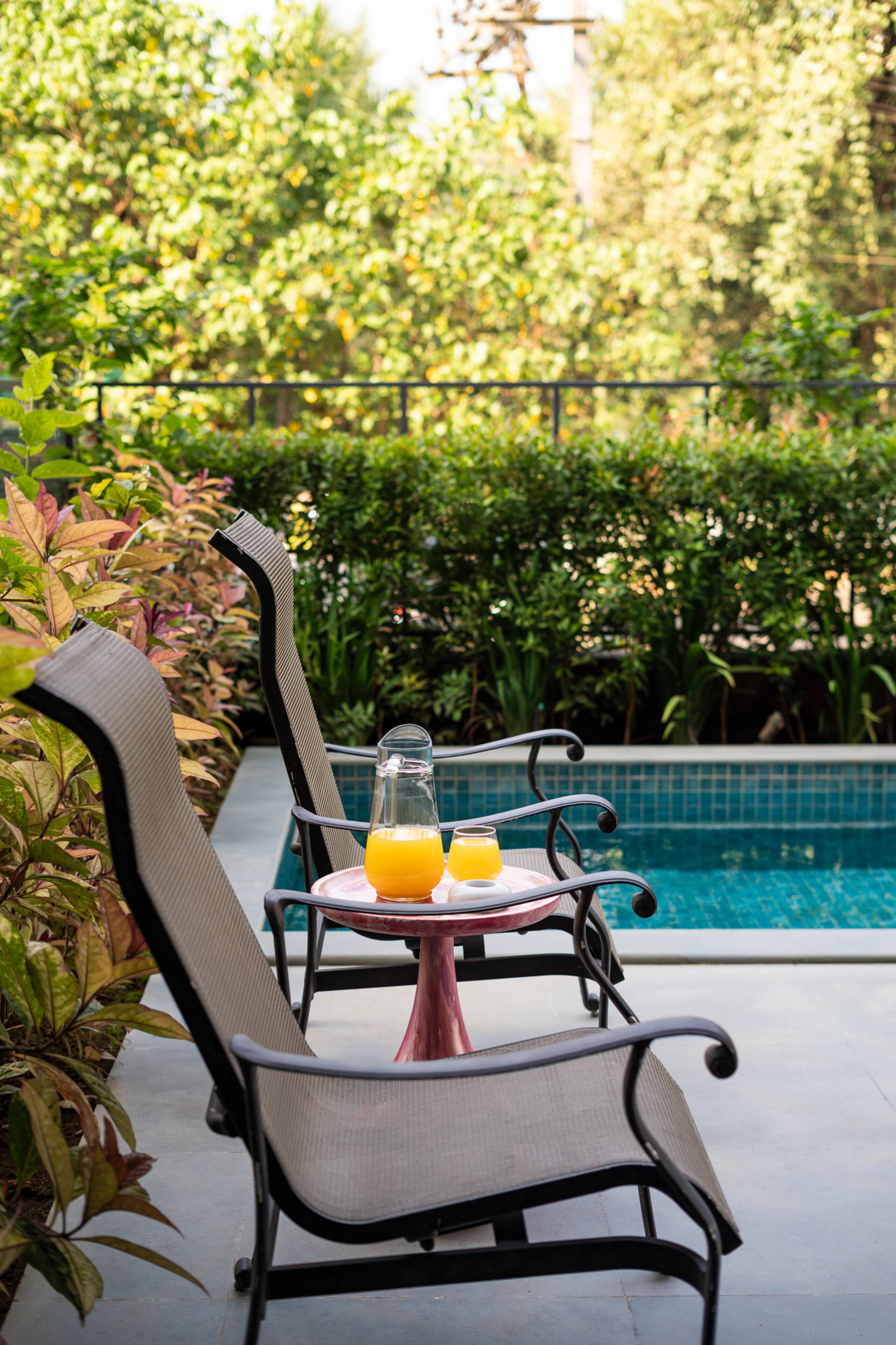 ElVolar Tropical 2BHK Retreat w/ Private Pool 25
