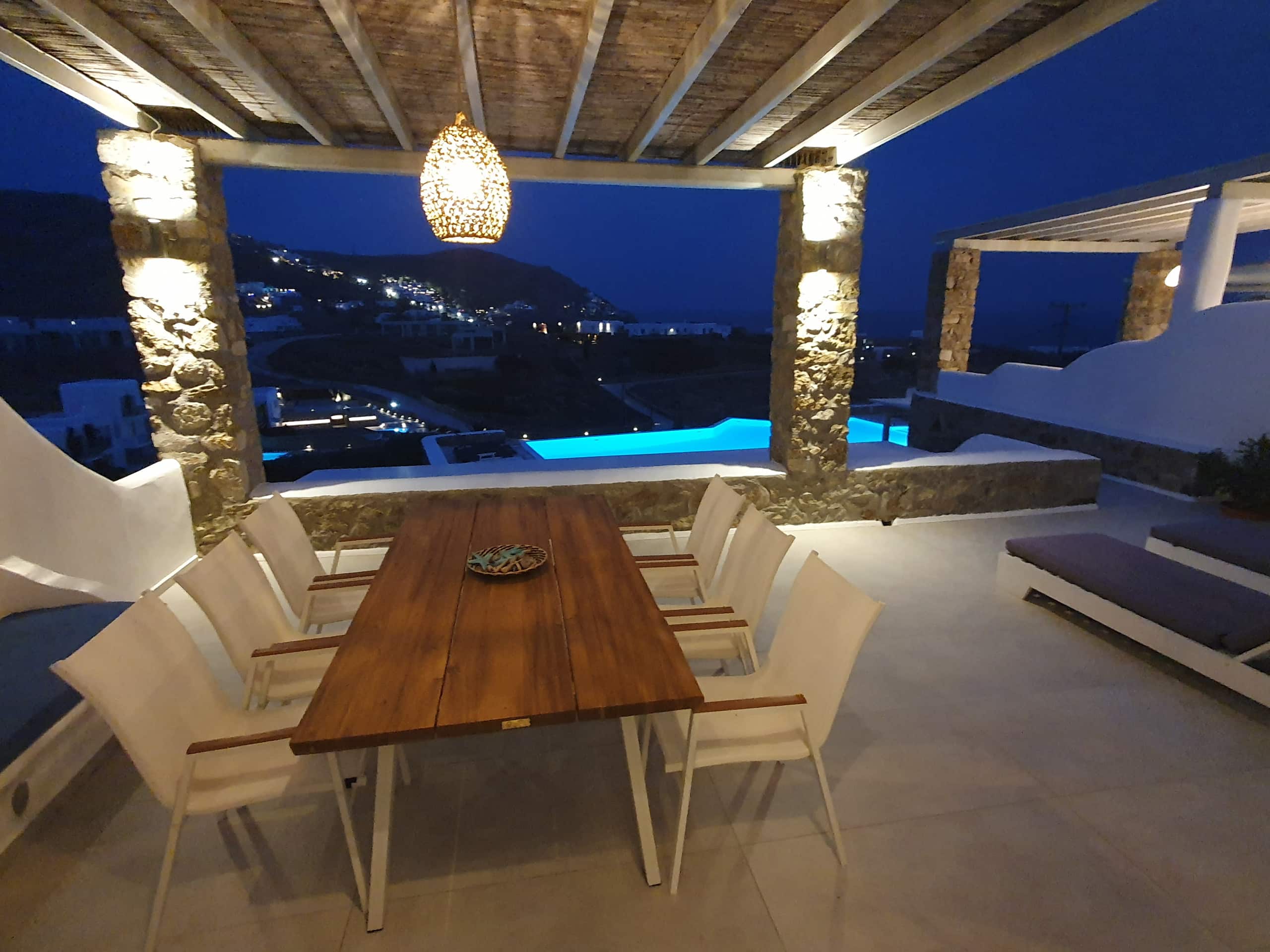 Thea Myconian Vision, Superior Villa shared pool 23