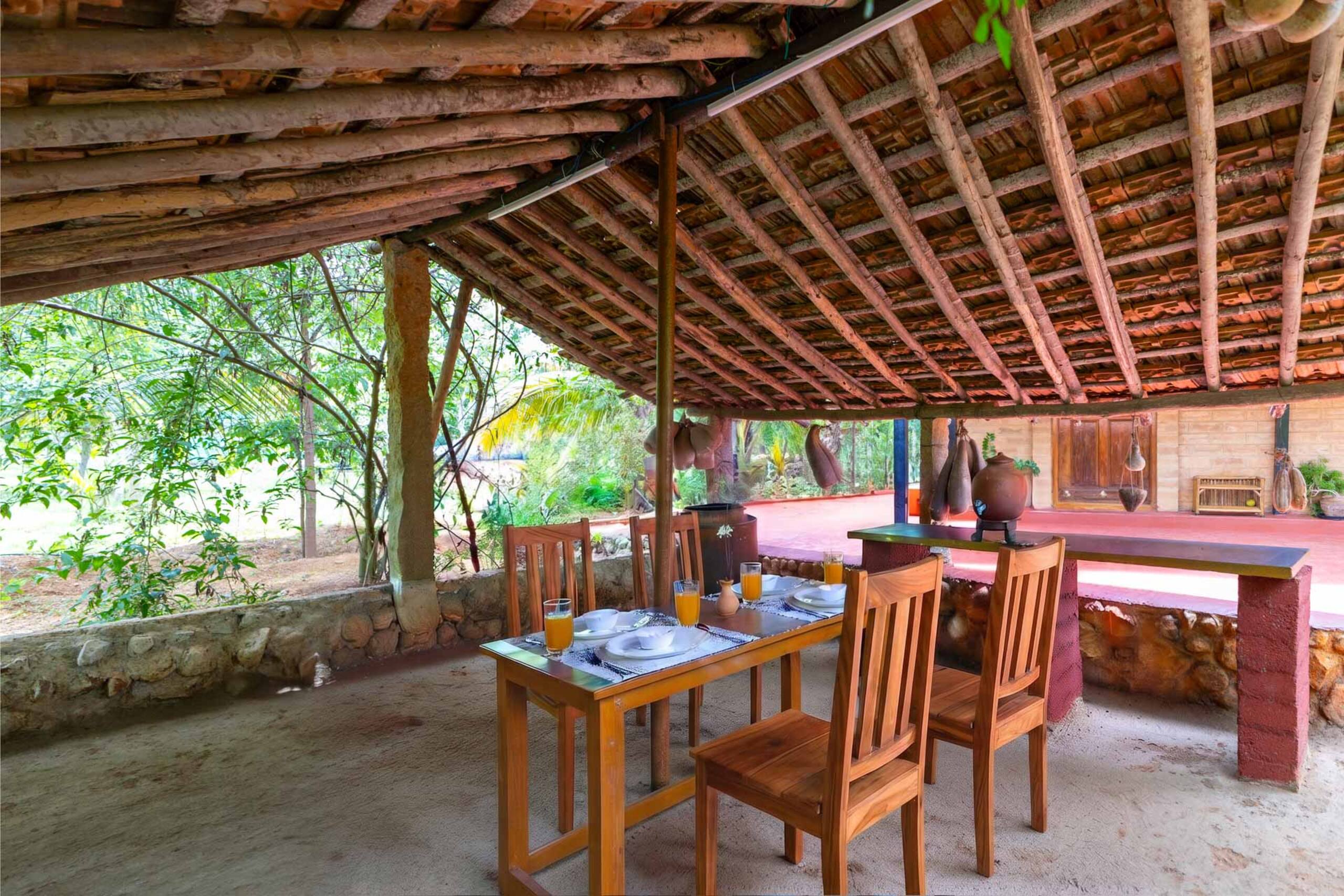 StayVista at Feel Good Farm Stay w/ BBQ & Bonfire 10
