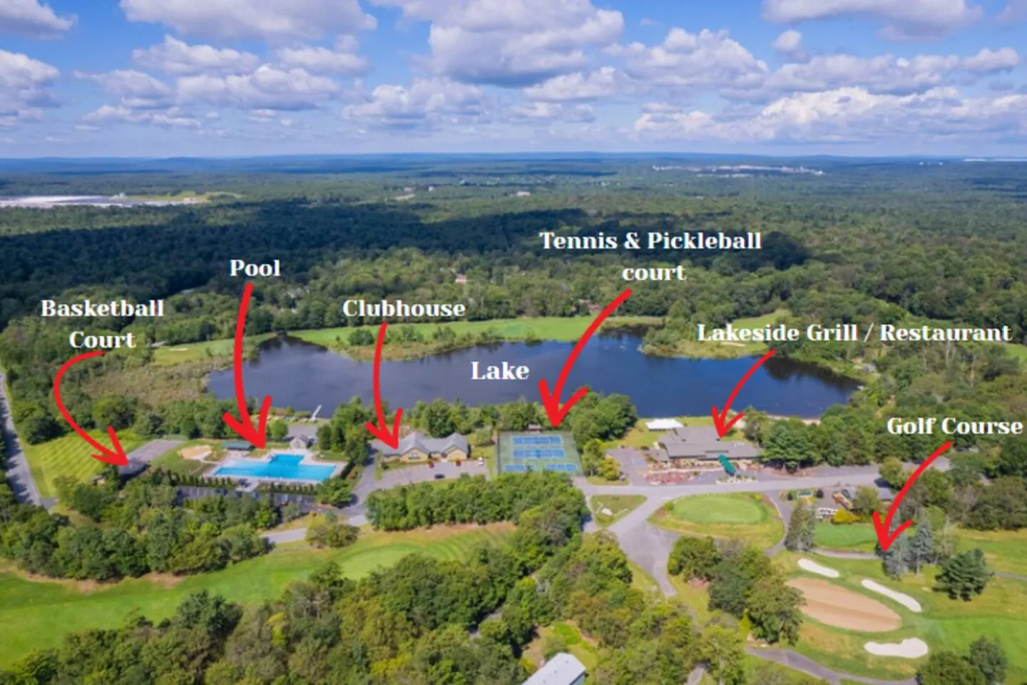 Hot tub Gym Pool Lake Golf Karaoke Firepit 2