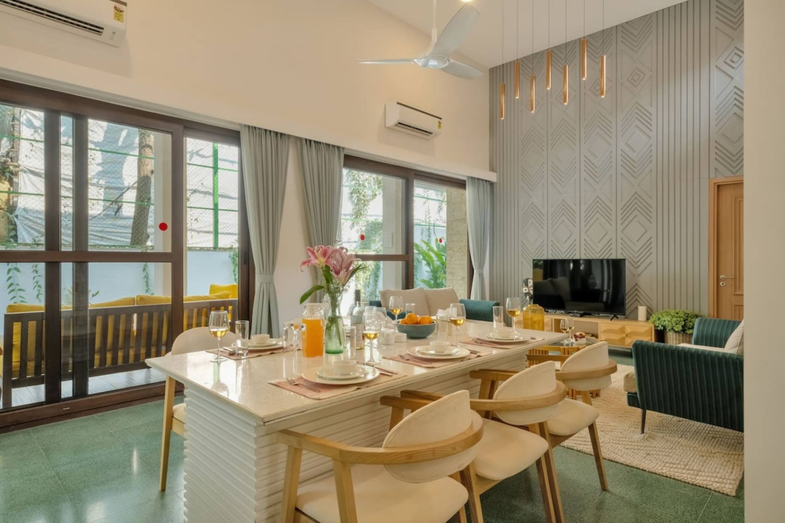 Lux 3BR Villa w Private Pool in Anjuna Gola House 16