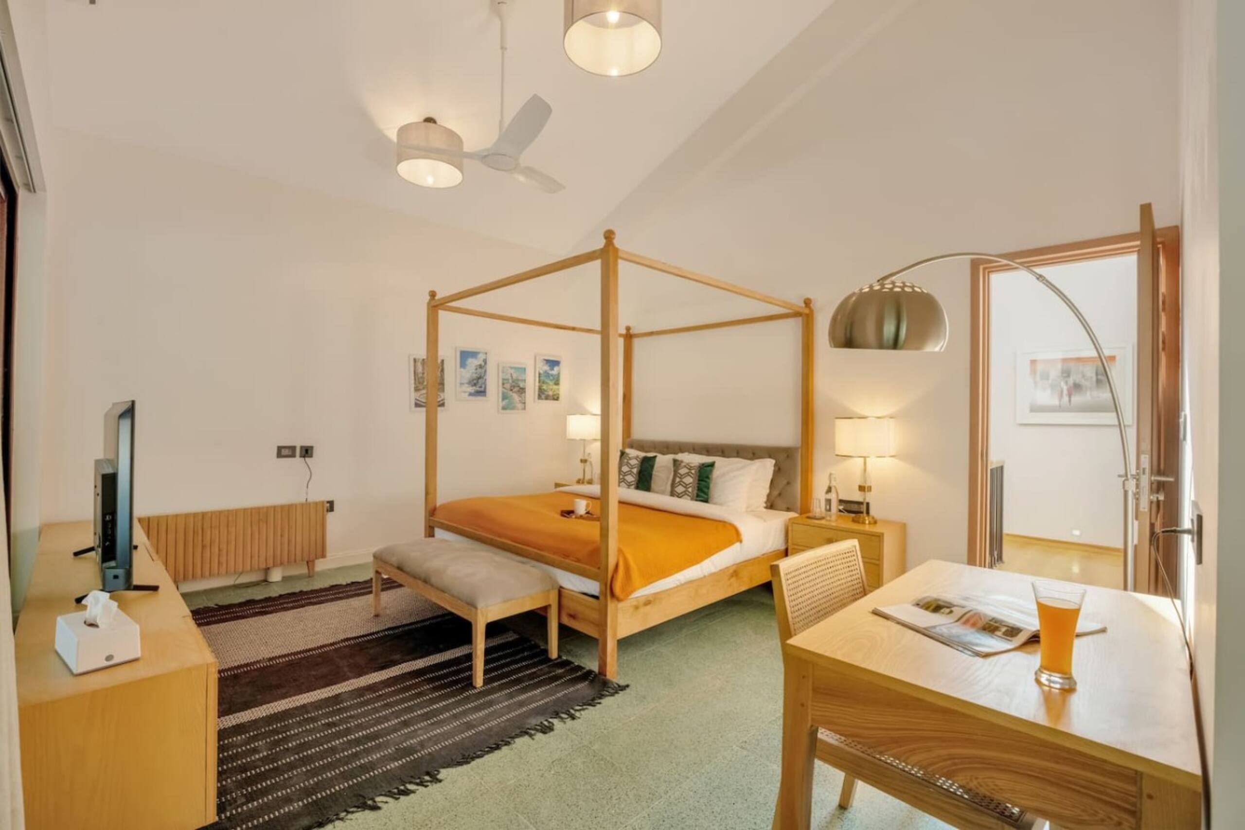 Lux 3BR Villa w Private Pool in Anjuna Gola House 28