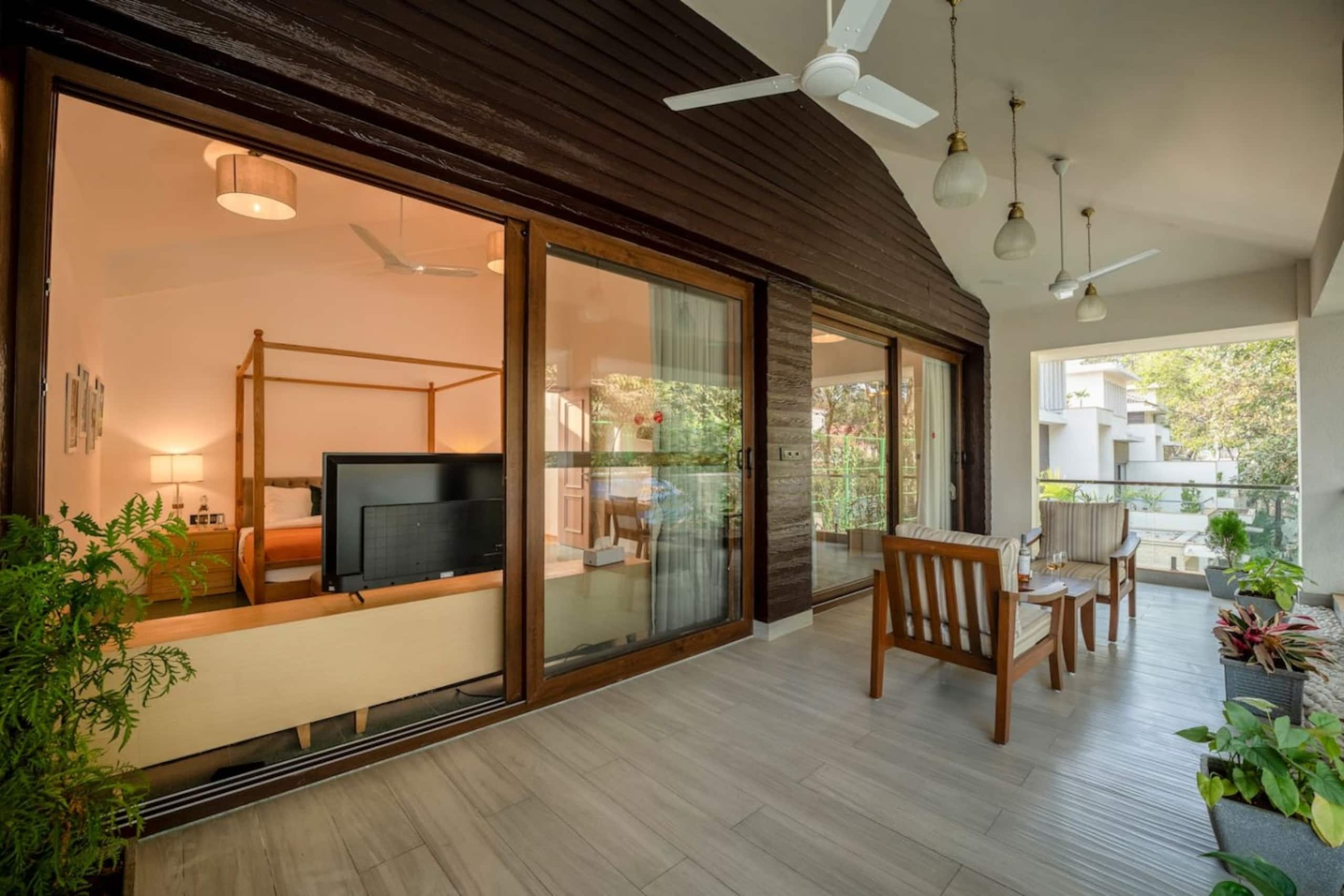 Lux 3BR Villa w Private Pool in Anjuna Gola House 32