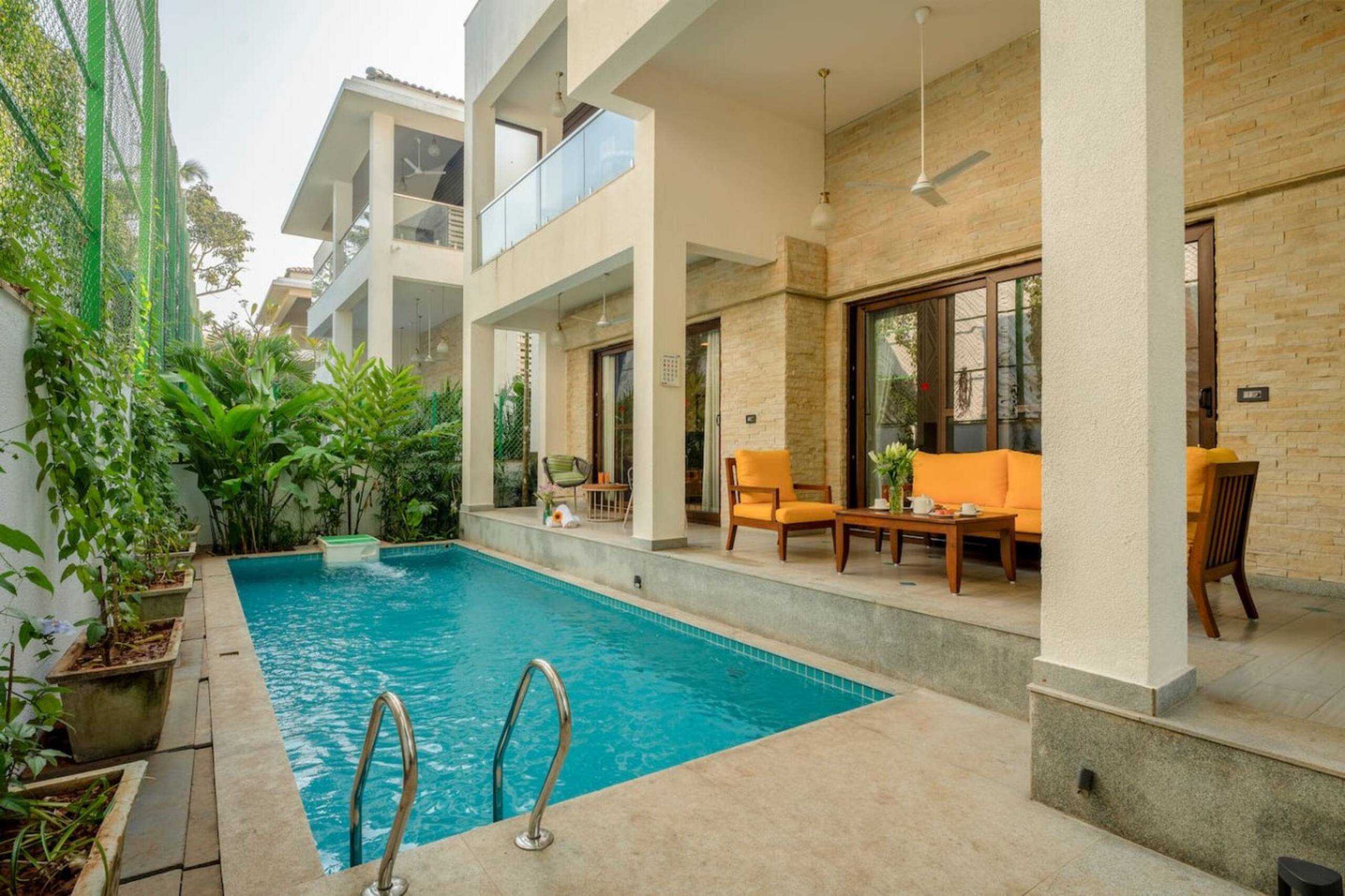 Lux 3BR Villa w Private Pool in Anjuna Gola House 6