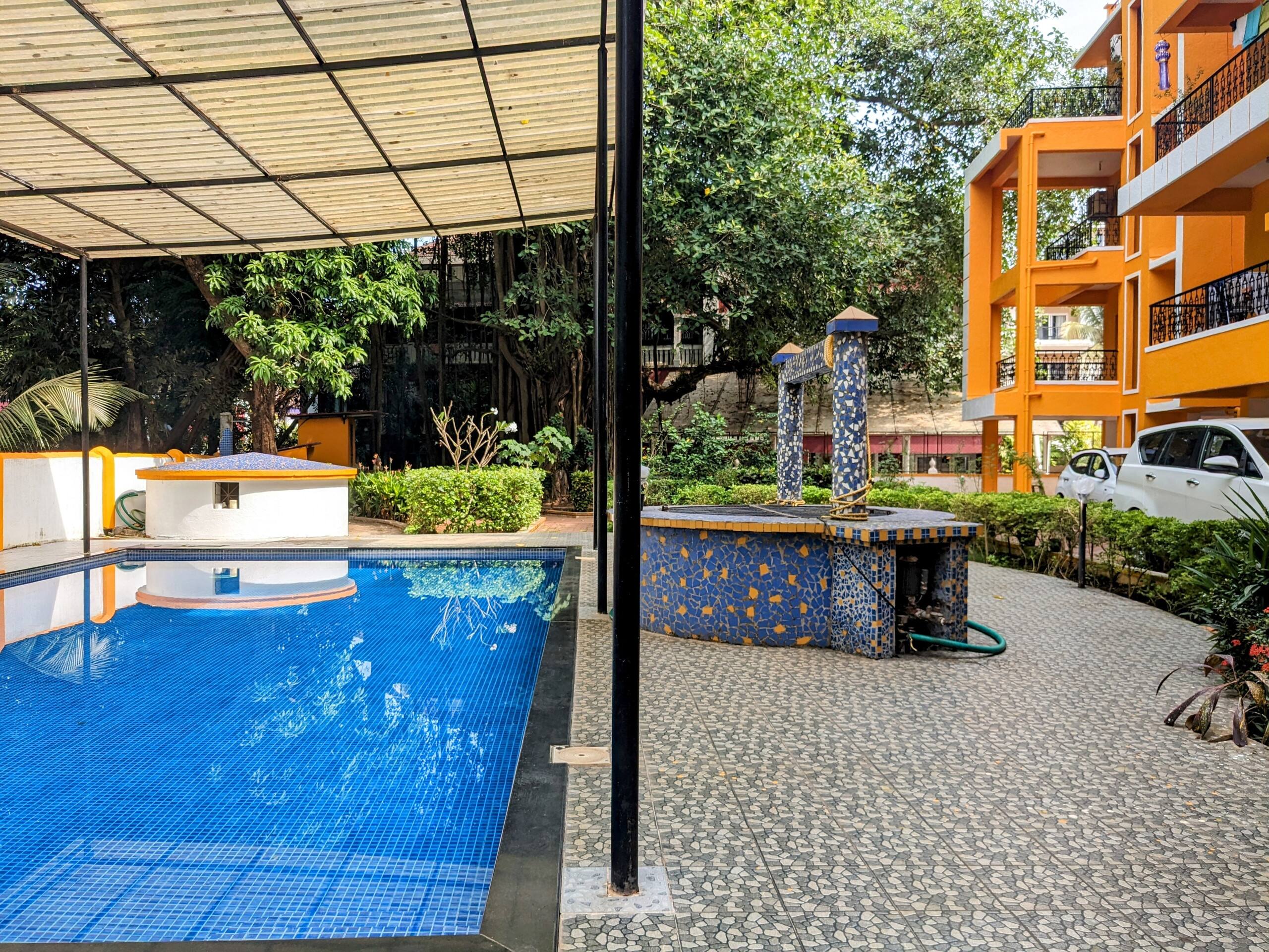 Studio Apartment with Pool Candolim | Casa Stay 12