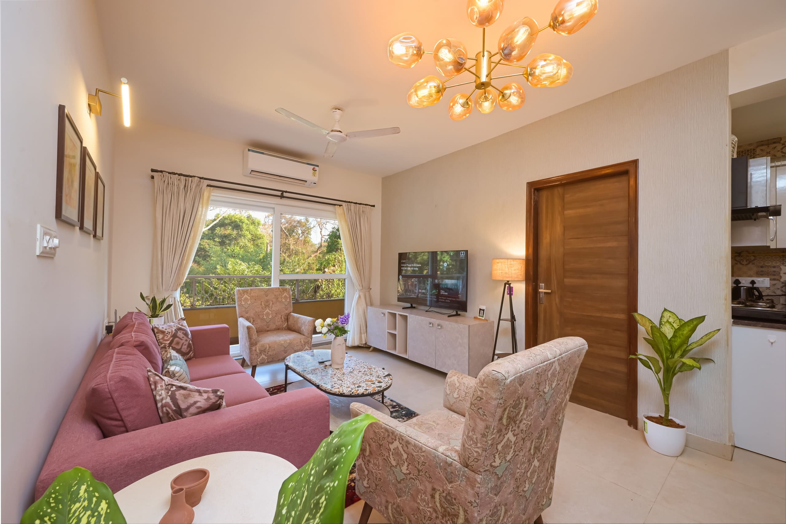 The Rosé Nest 2bhk, Candolim 1
