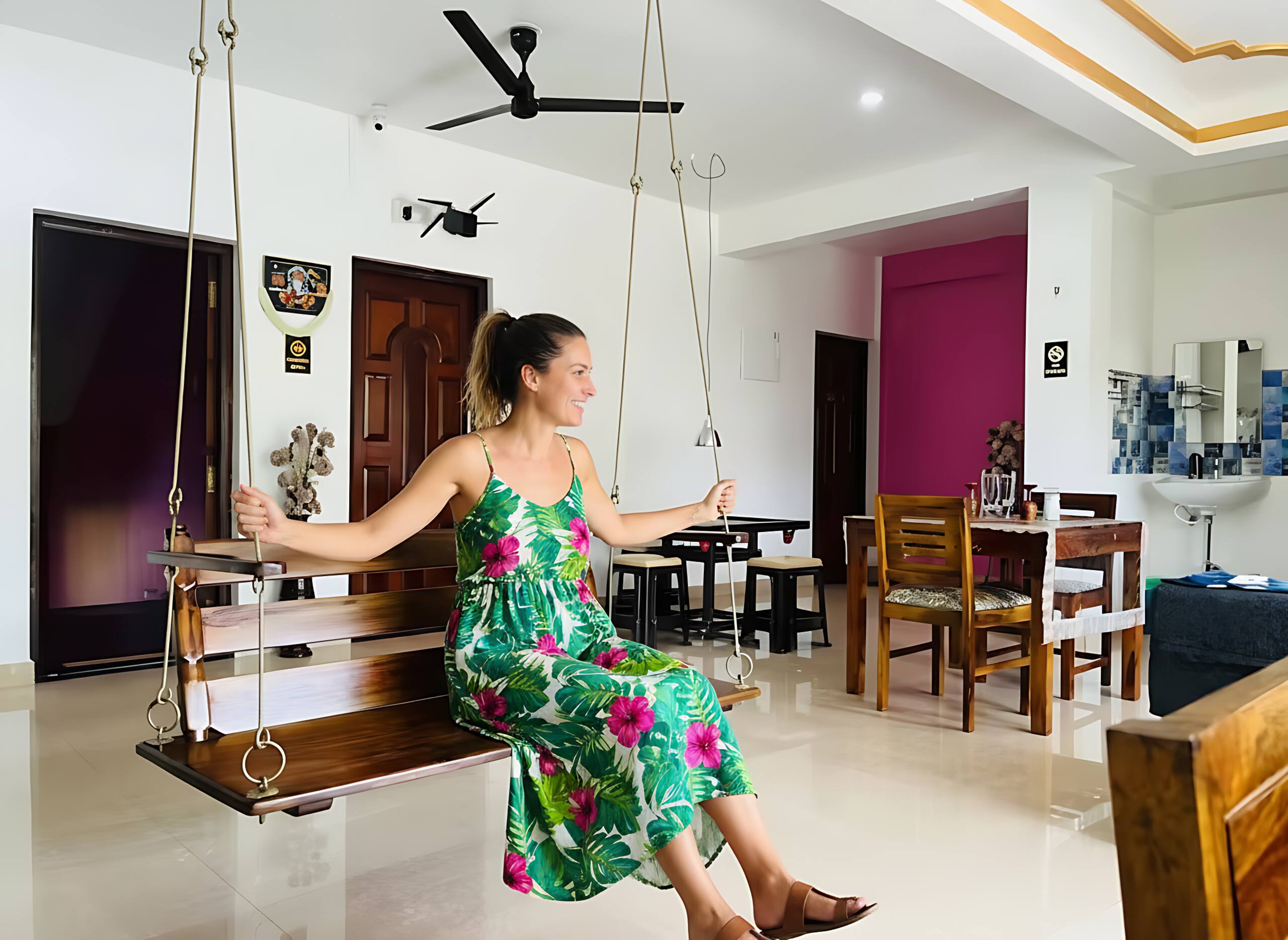 Peaceful Riverside Villa with AC Rooms 9