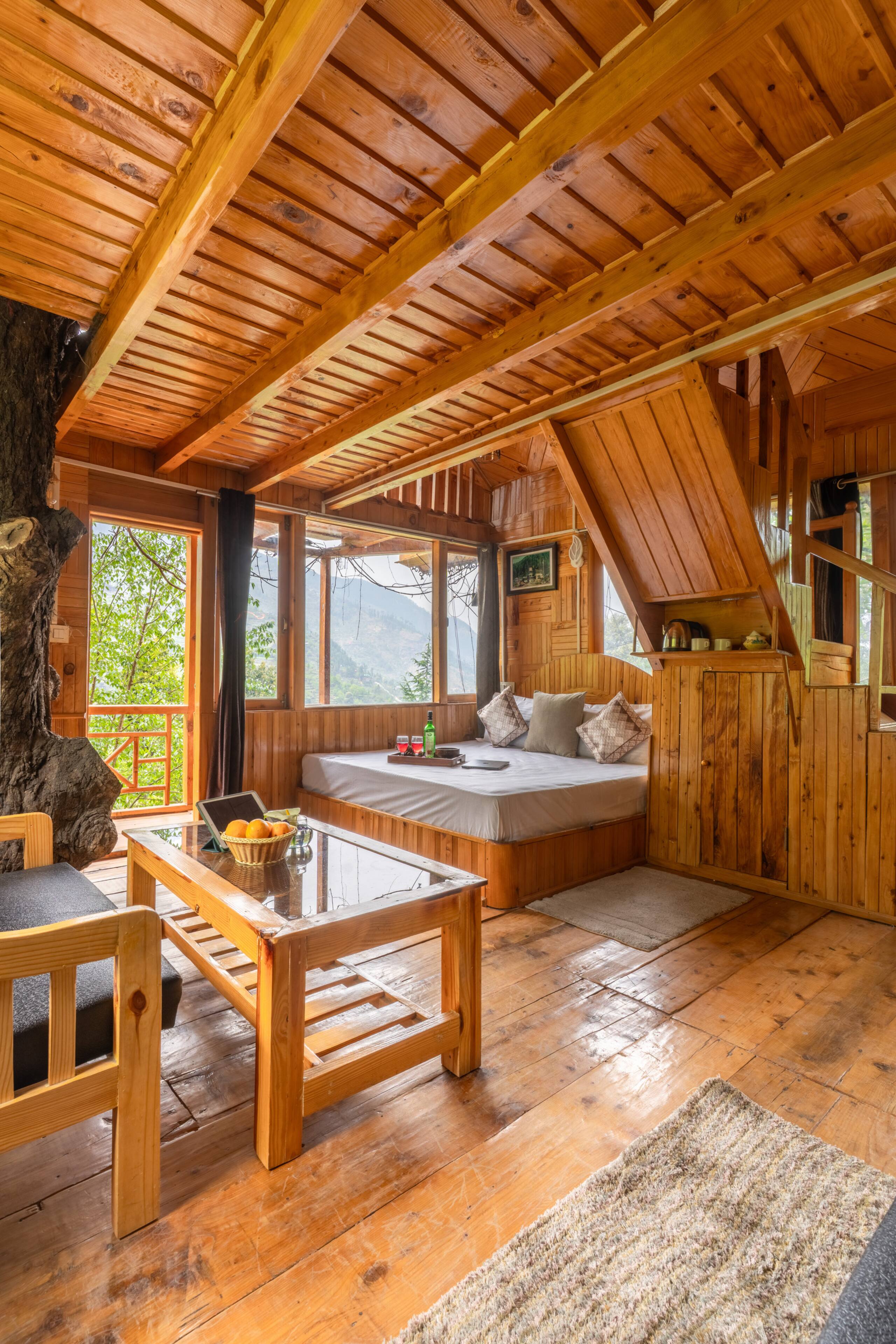 Majestic Treehouse with valley view, Jibhi 24