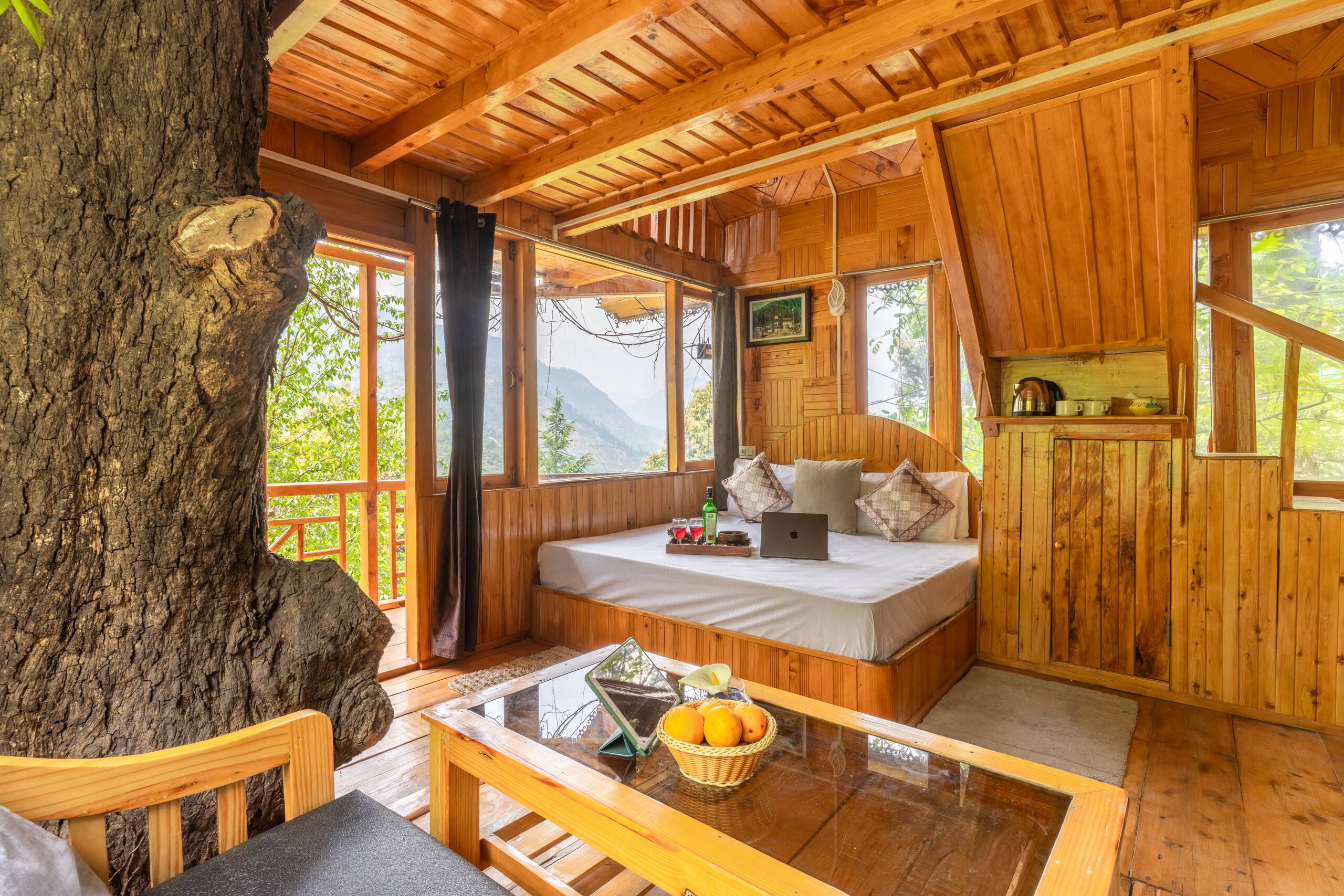 Majestic Treehouse with valley view, Jibhi 3