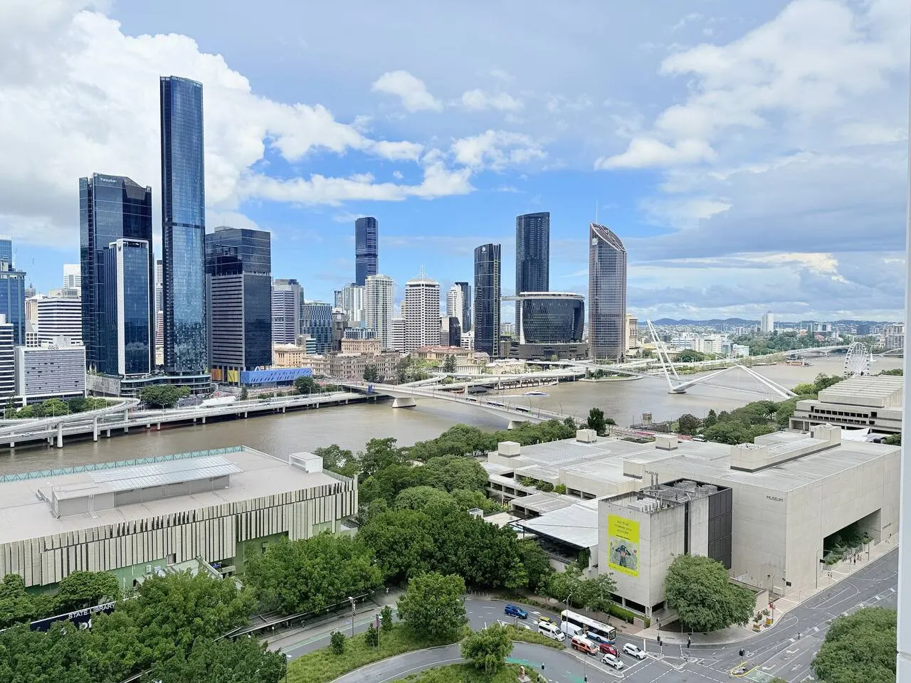 Panorama river view with Parking 17