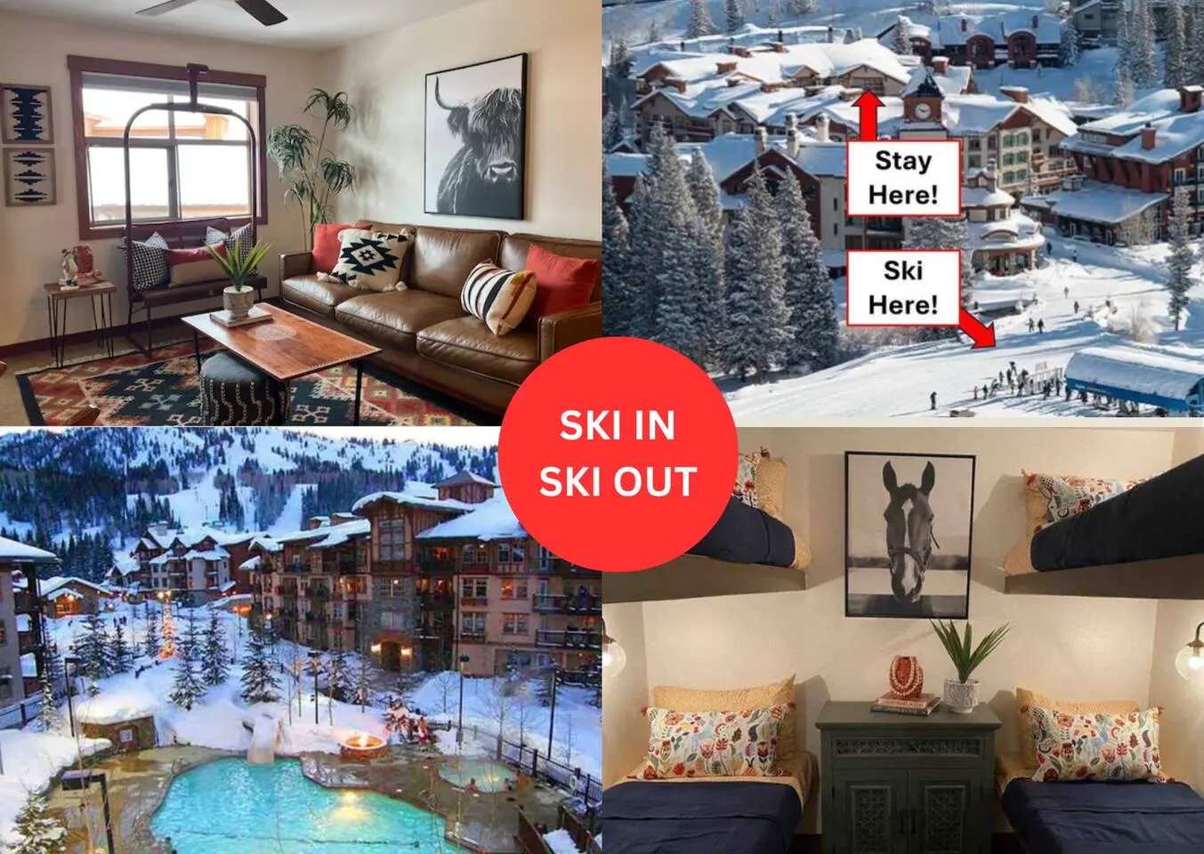 Ski In-Out Hot Tub Gym Sauna Pool Reserved Parking -501 — photo 2