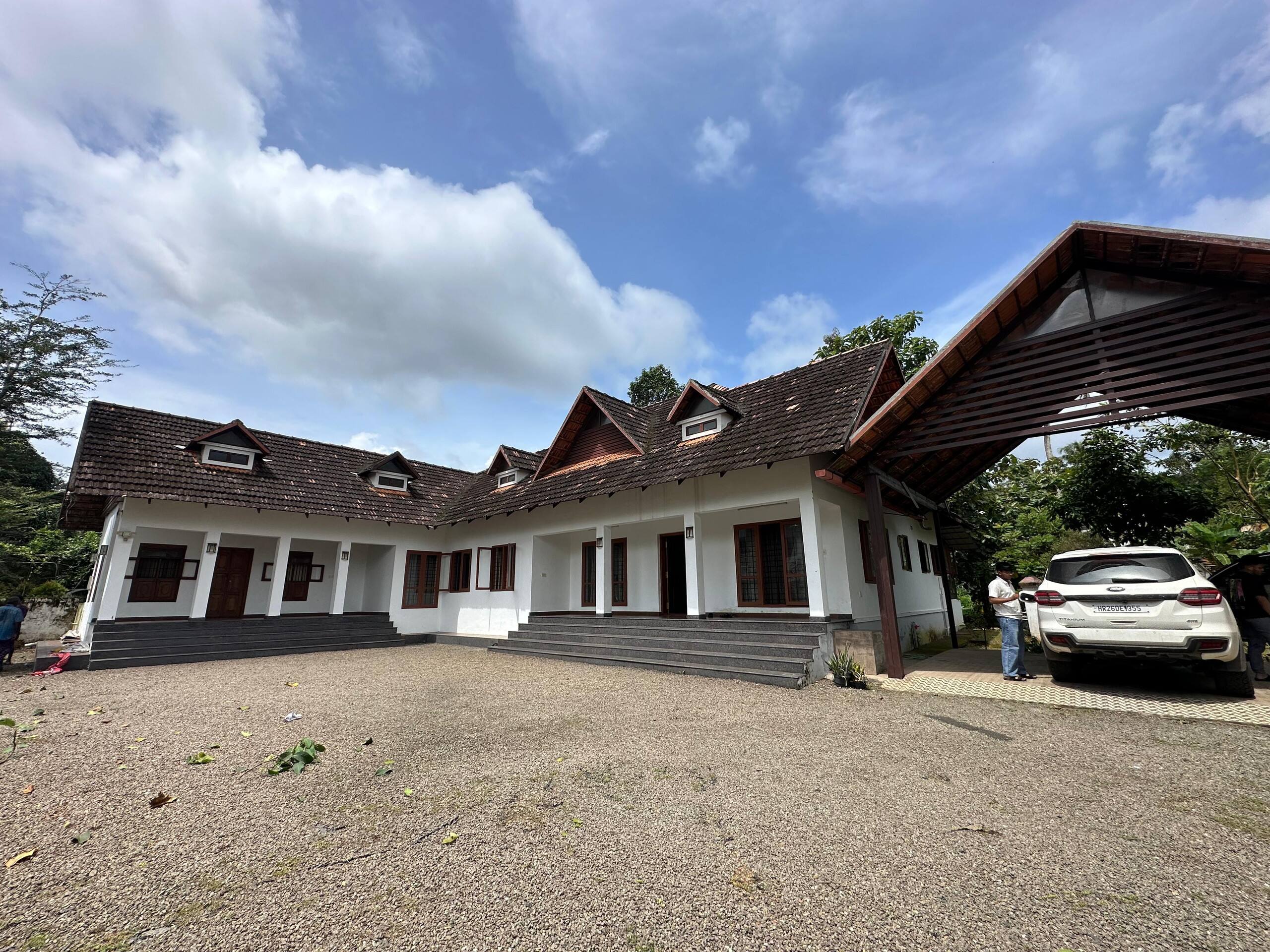 Panampunnayil Homes Heritage style home, spacious