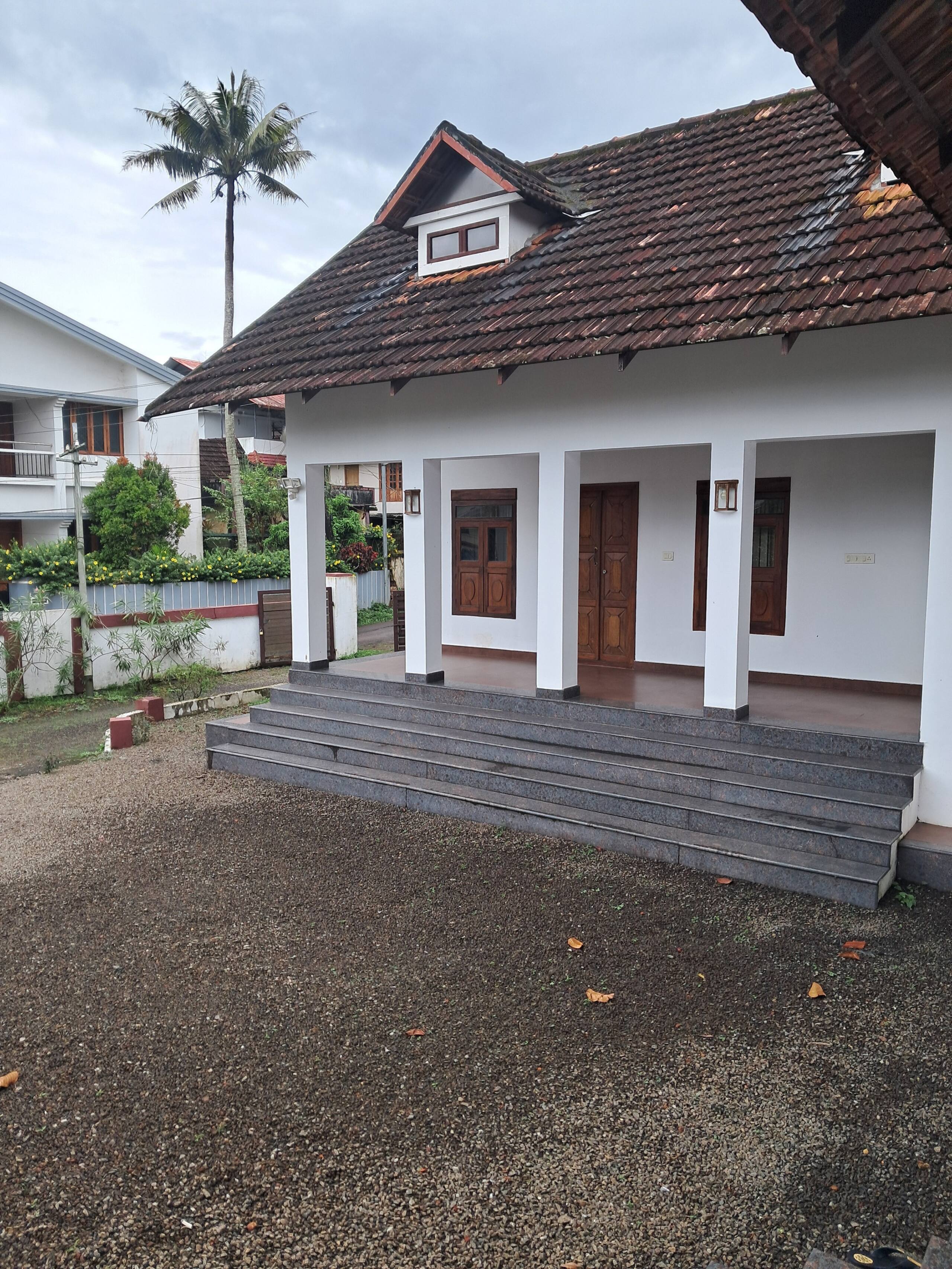 Panampunnayil Homes Heritage style home, spacious 5