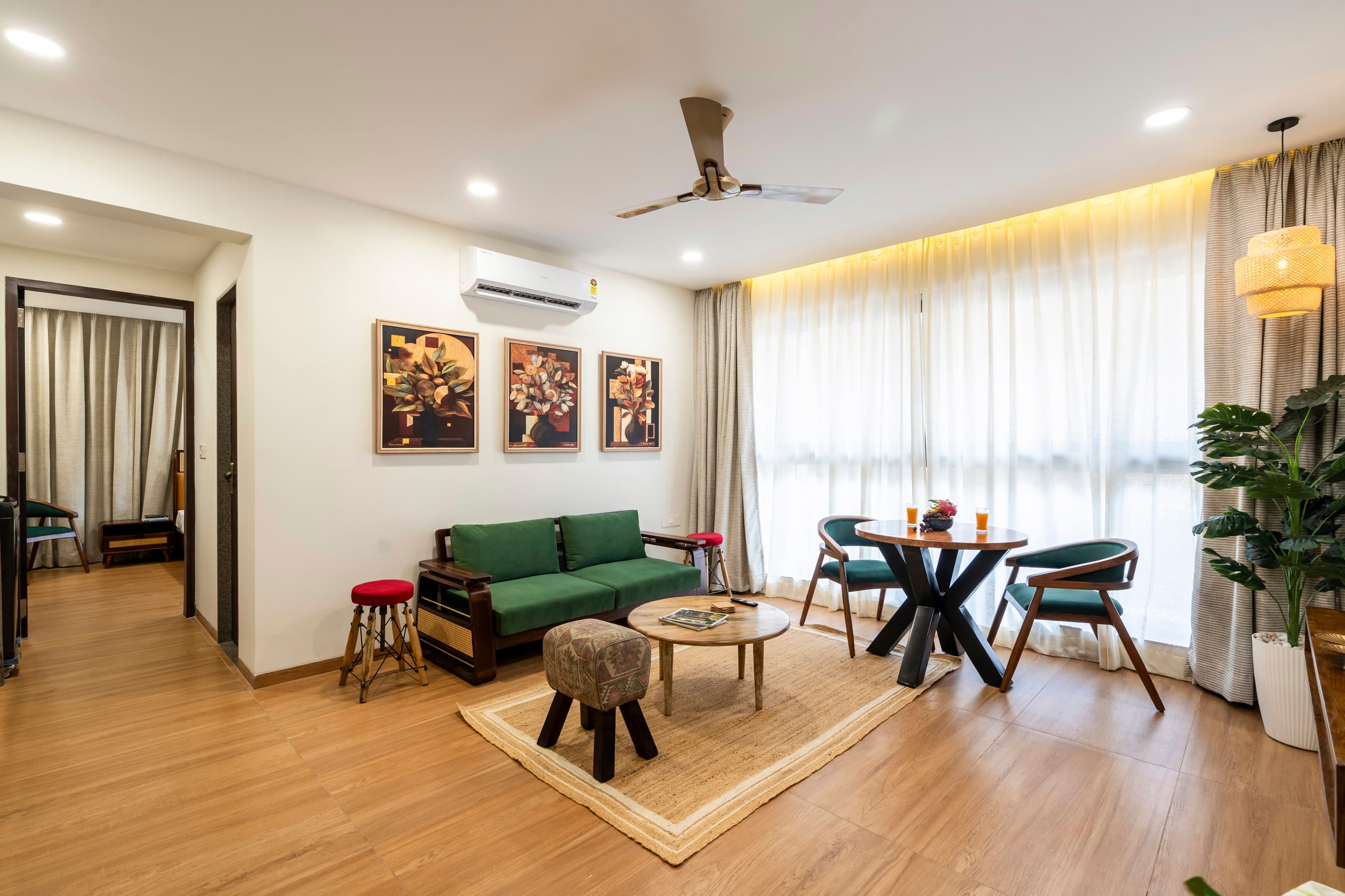 Casa Sukunn|LUXURY 1BHK|Balcony|POOL|5 mins to the BEACH|GYM 7