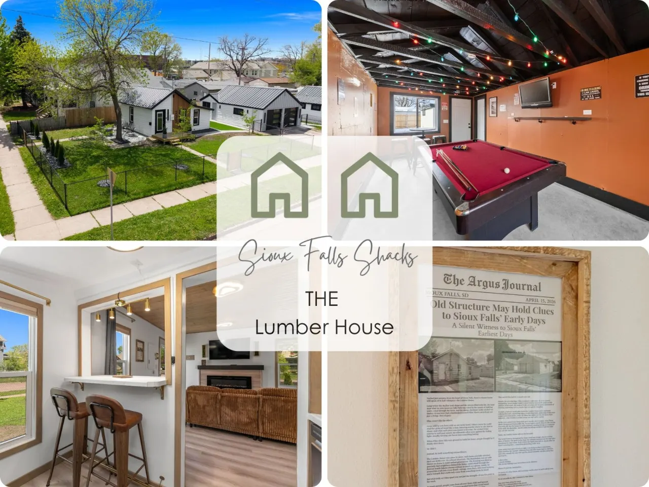 Downtown Sioux Falls Shacks l The Lumber House