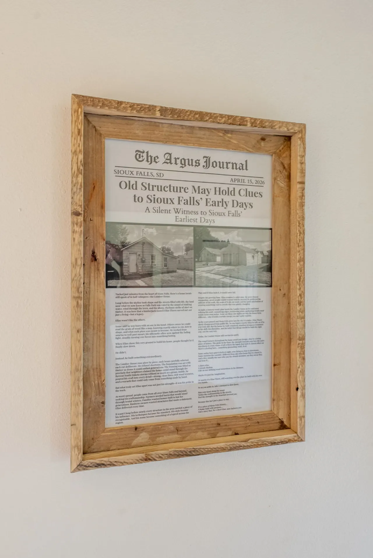 Downtown Sioux Falls Shacks l The Lumber House — photo 4