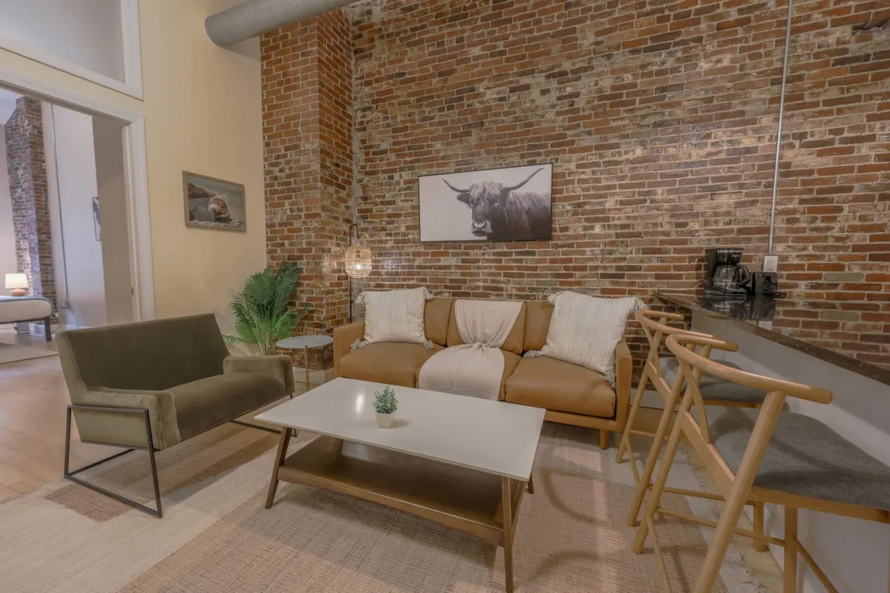 Stylish Exposed Brick 3BR! 9