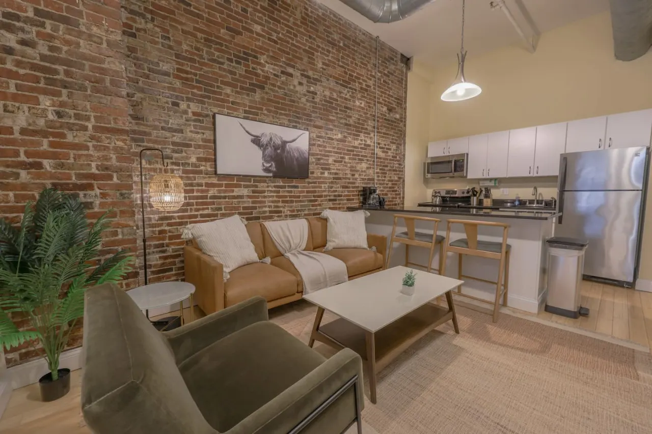 Stylish Exposed Brick 3BR! 5
