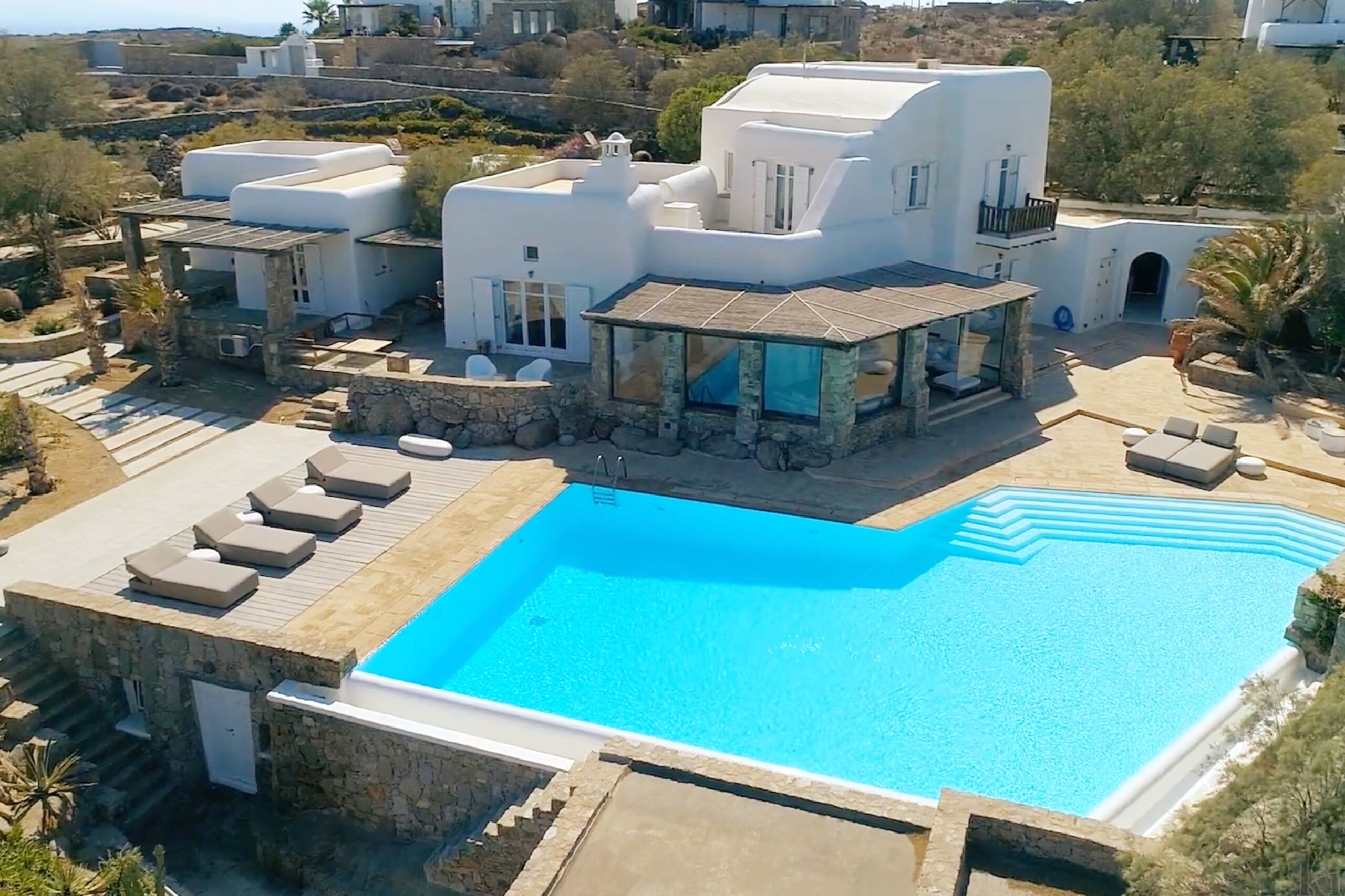 Villa Alessandra • 130m² Pool • 5 min to Ornos 36