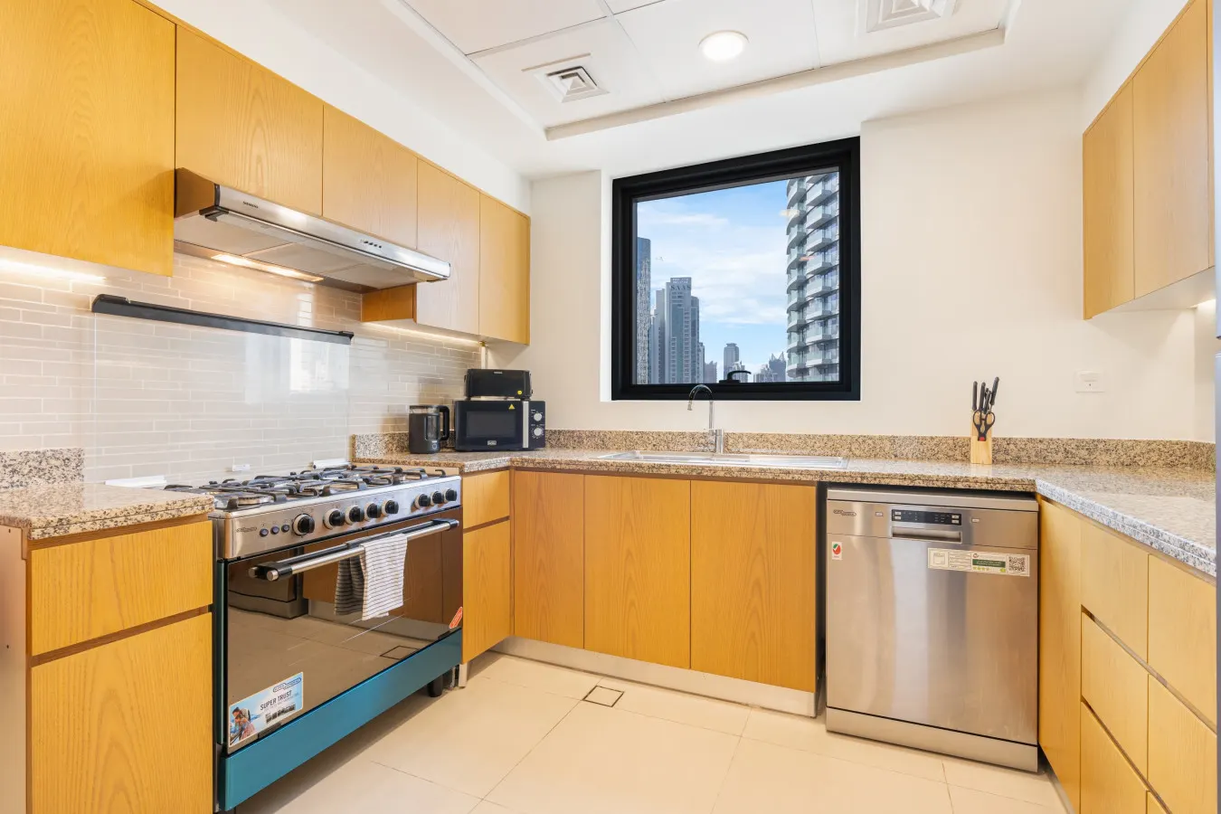 Bright Corner Home w/ Full Burj View 12