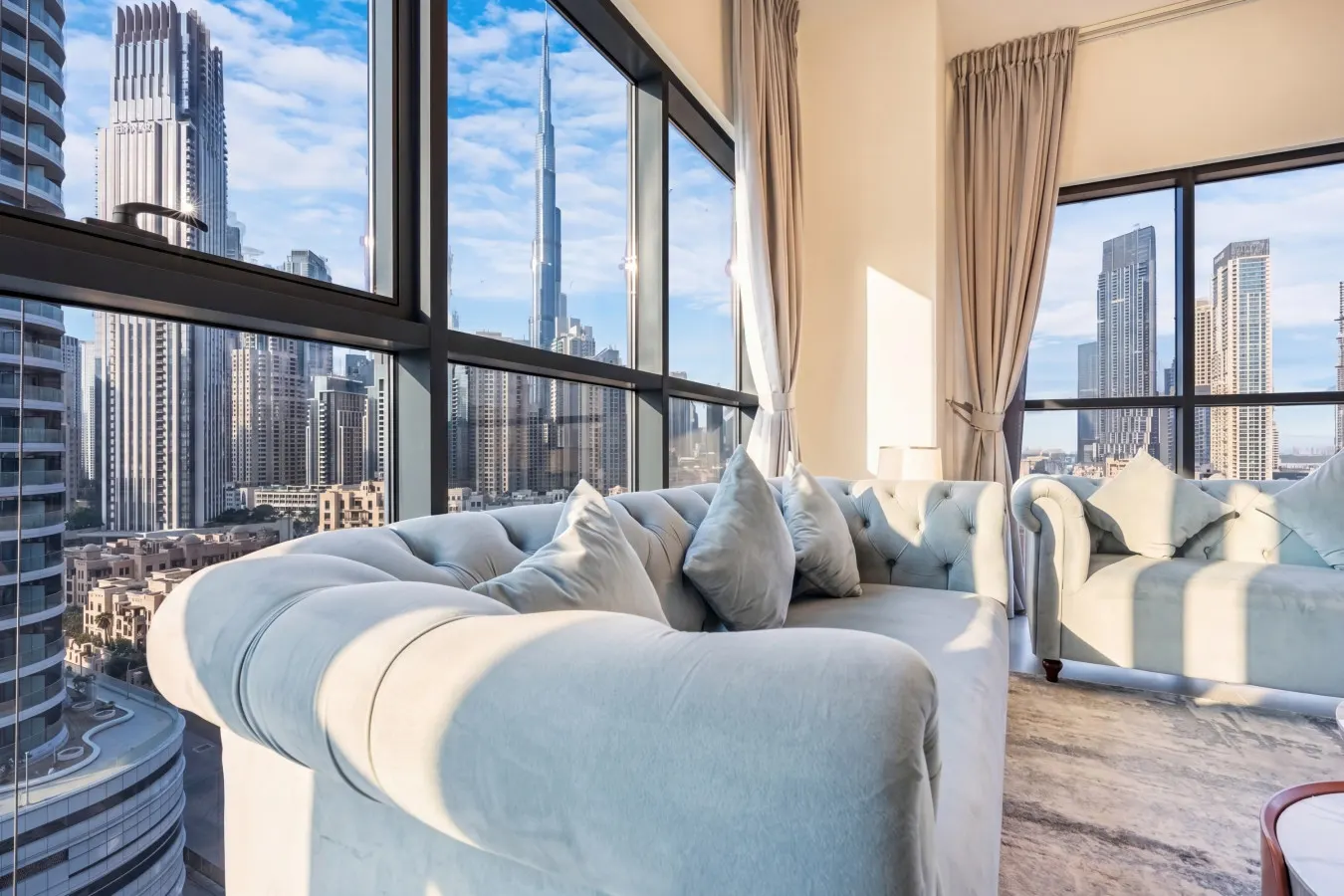 Bright Corner Home w/ Full Burj View 3