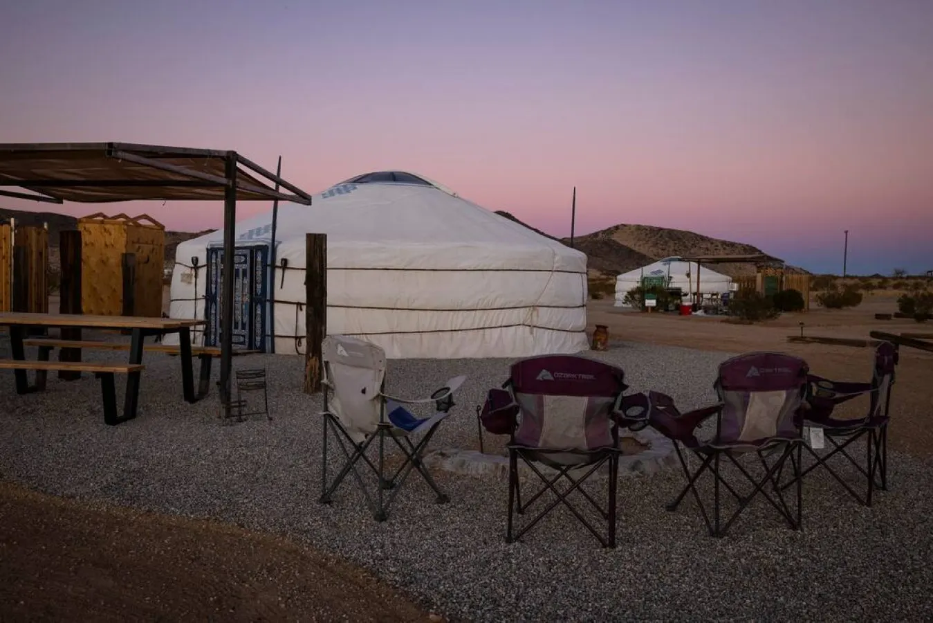 Big Blue · Big Blue- Family style Stargazing Yurt JTNP — photo 2