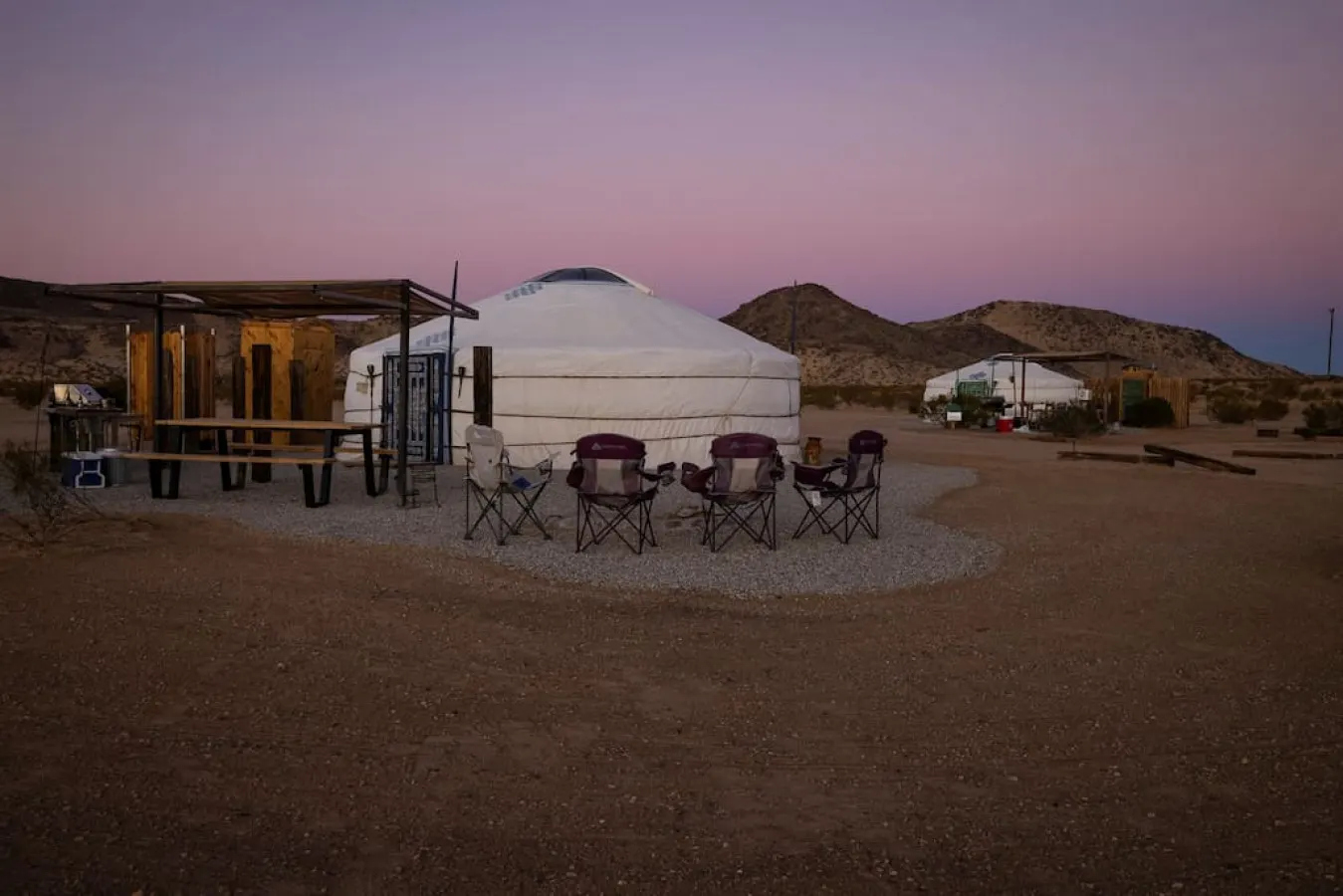 Big Blue · Big Blue- Family style Stargazing Yurt JTNP — photo 3