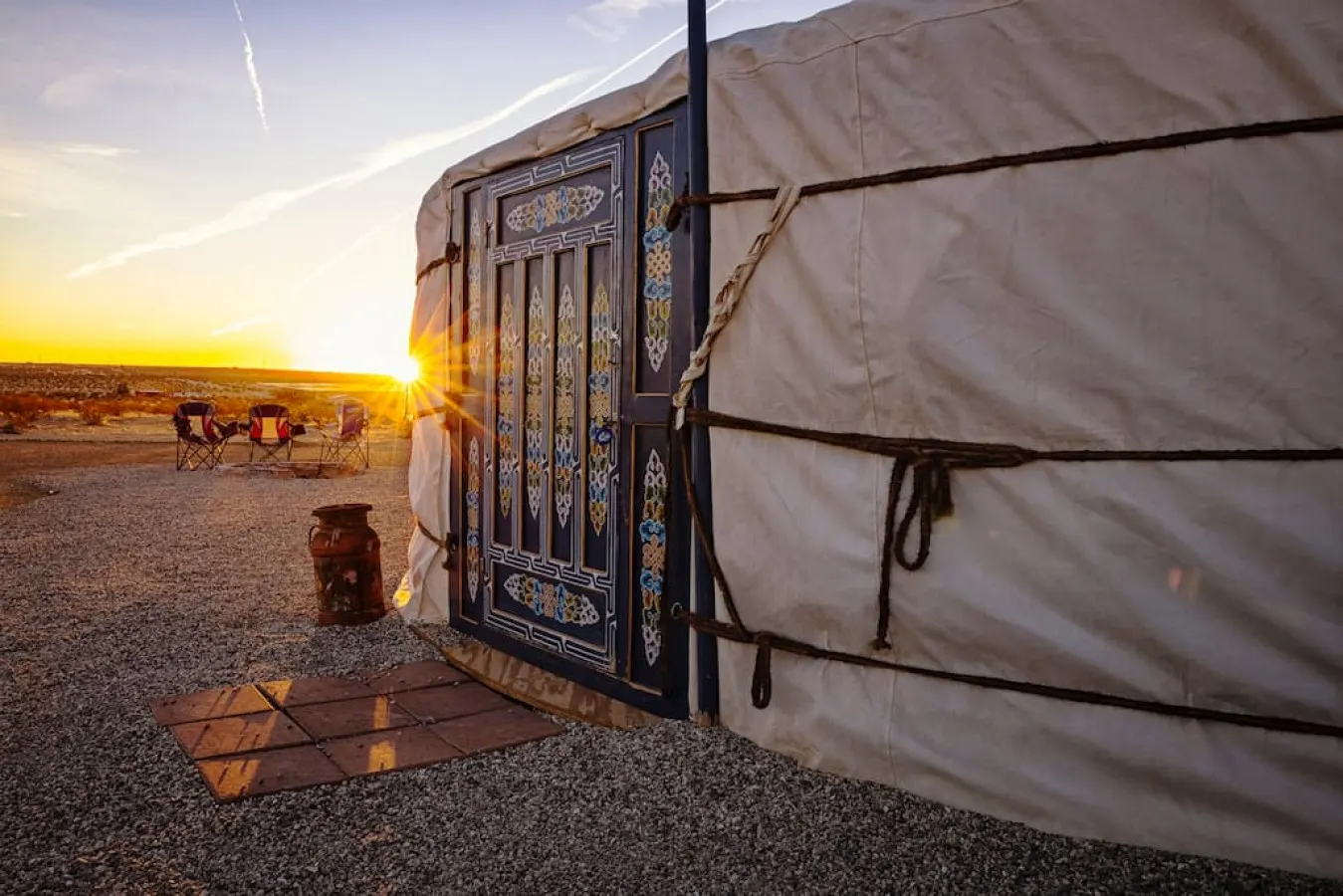 Big Blue · Big Blue- Family style Stargazing Yurt JTNP — photo 5