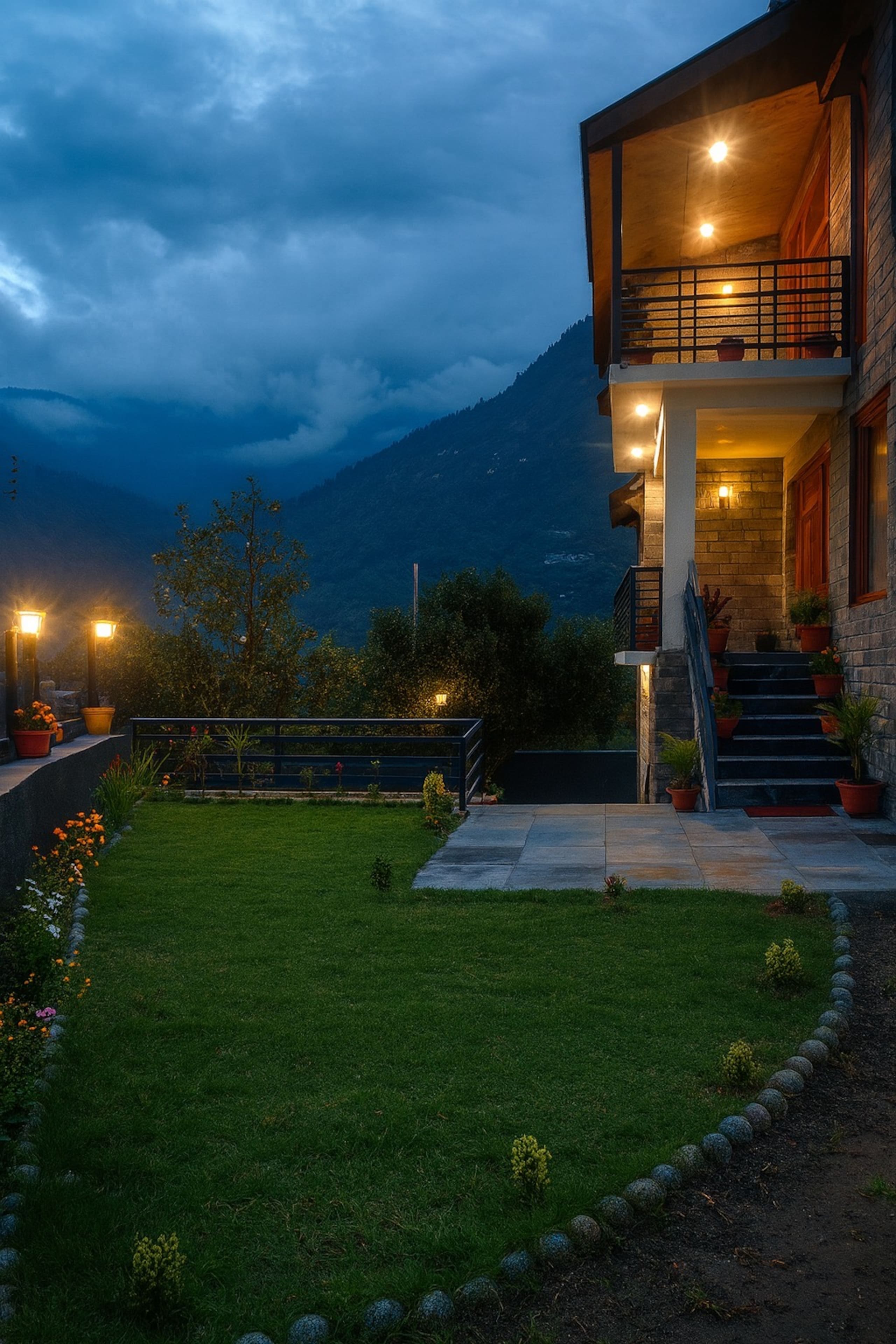 Odbostays | 5BHK Luxury Jacuzzi Villa in Manali 27