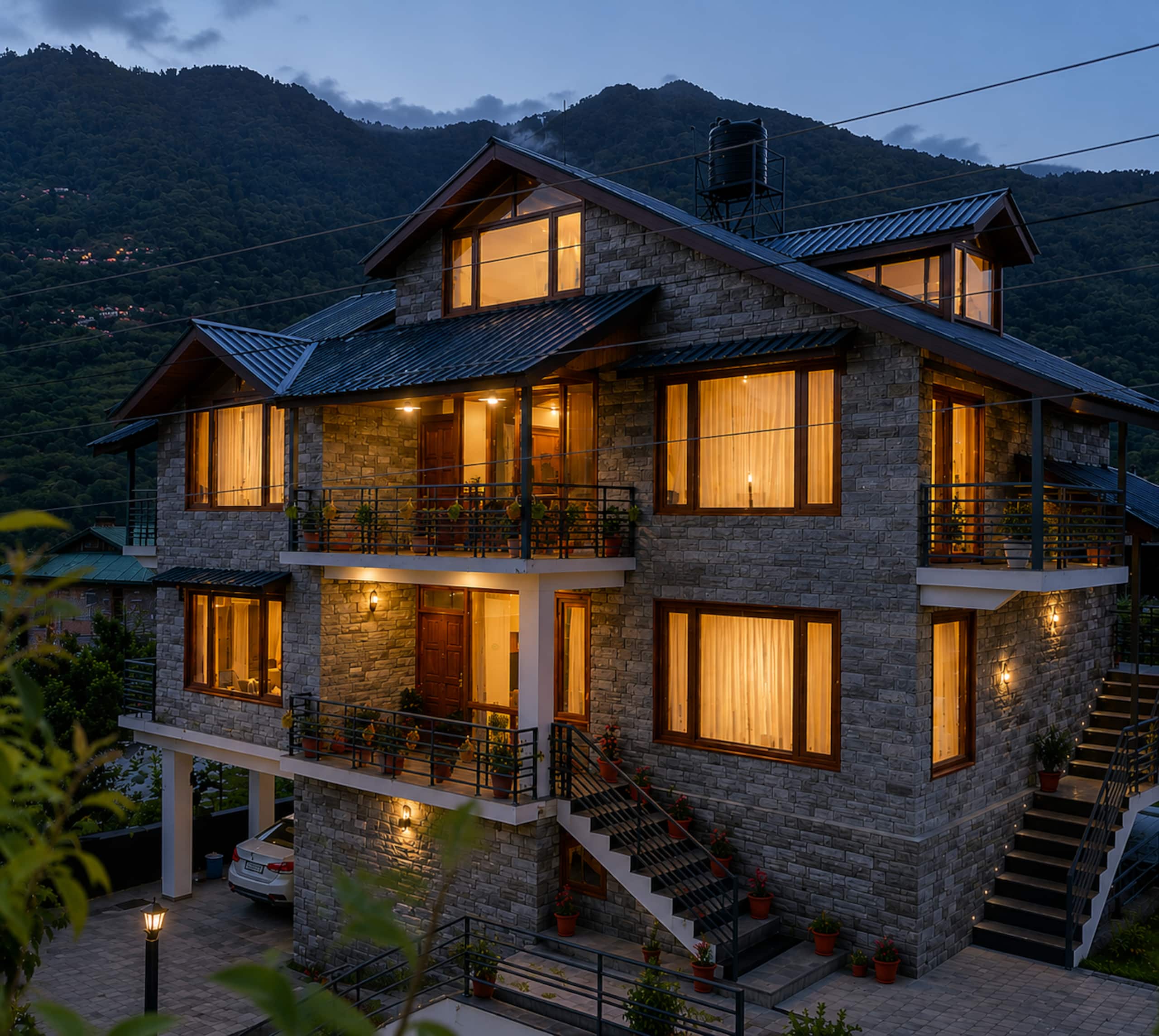 Odbostays | 5BHK Luxury Jacuzzi Villa in Manali 35