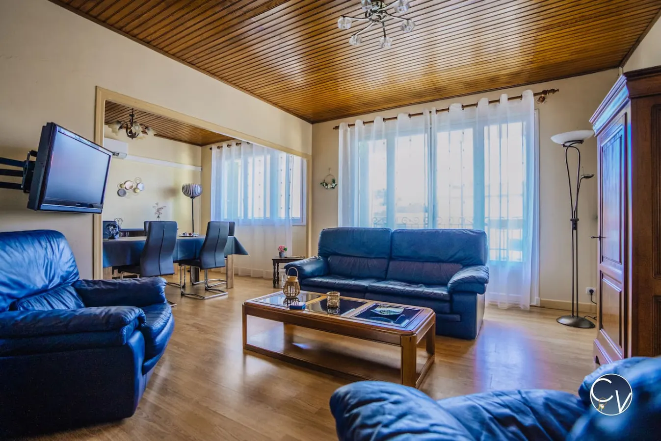 Bel appartement climatisé et lumineux