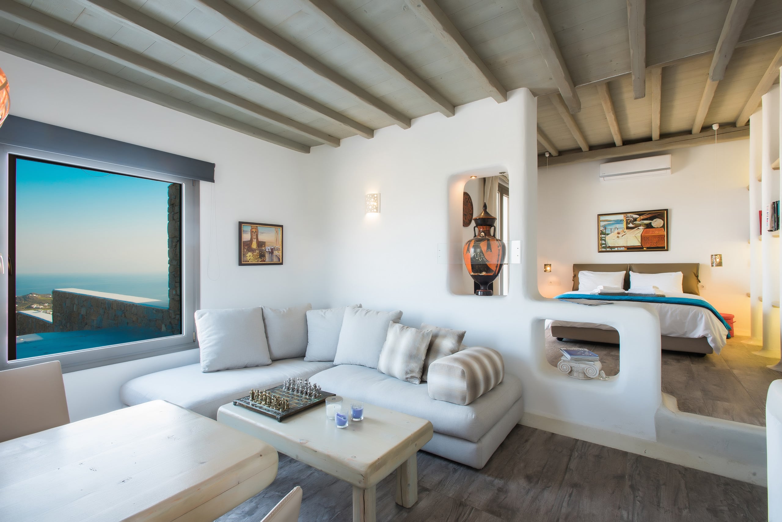 seaview suite/infinity pool/Mykonos/amallinisuites — photo 3