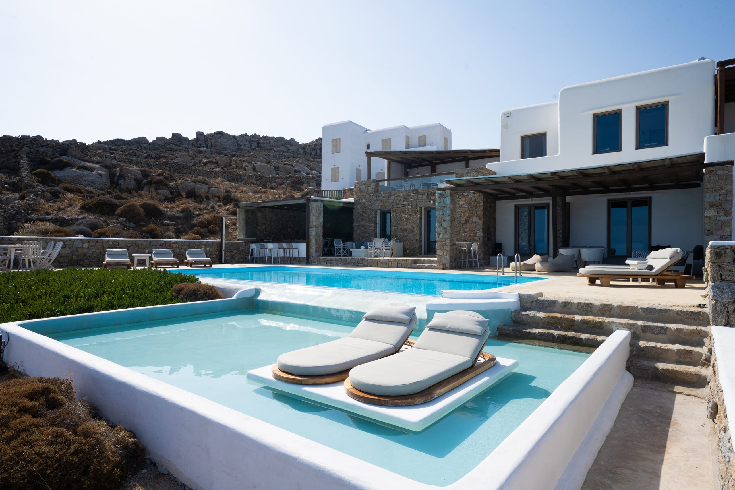 seaview suite/infinity pool/Mykonos/amallinisuites — photo 2
