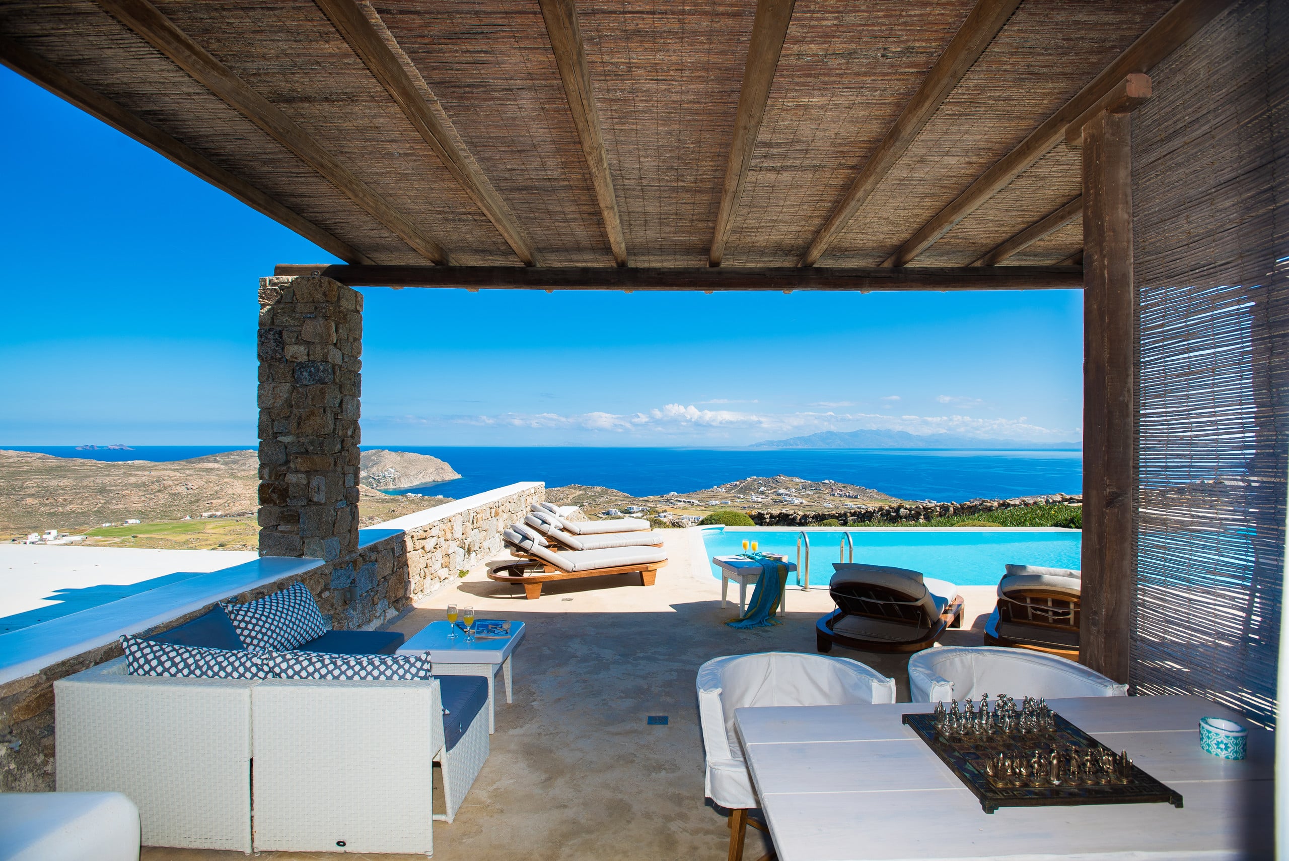 seaview suite/infinity pool/Mykonos/amallinisuites 29