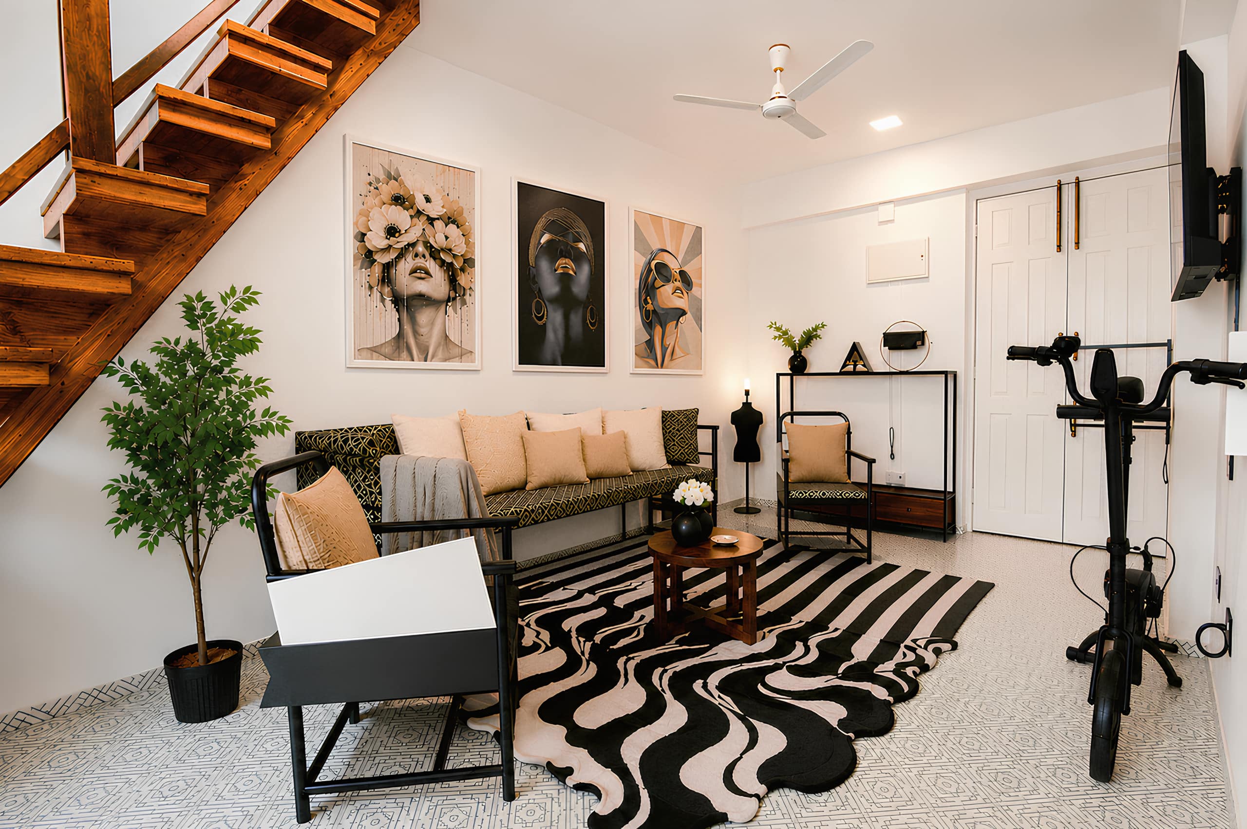 Casa Sol Boho Duplex Apartment by Estella Stays 6