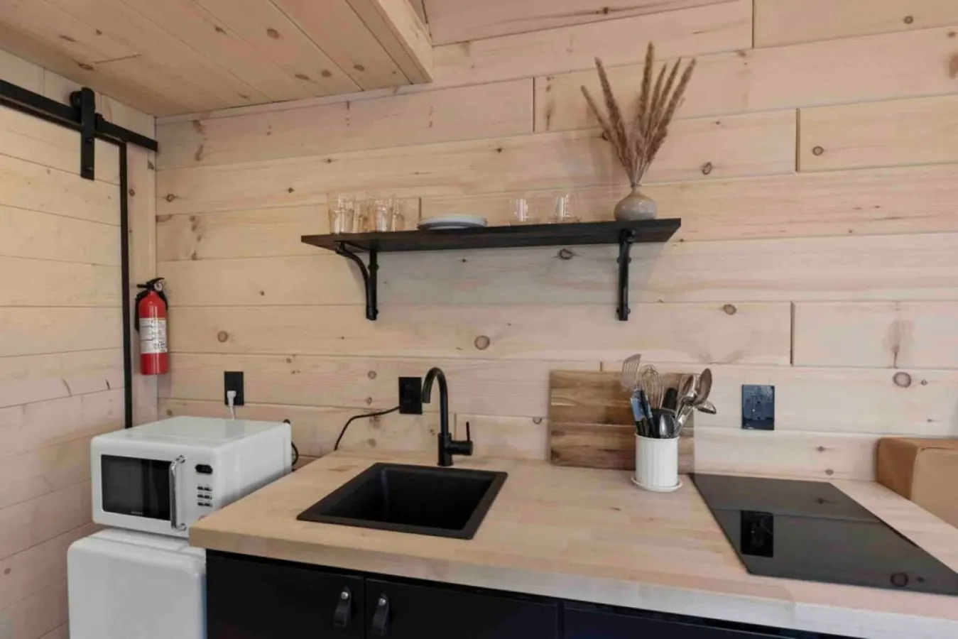 Scandinavian Retreat w/ Mtn View & 20 Min to AVL 13