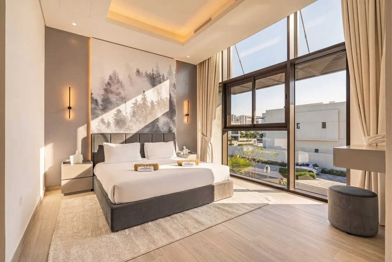 Spacious District One Villa w/ Private Pool & Lift 20