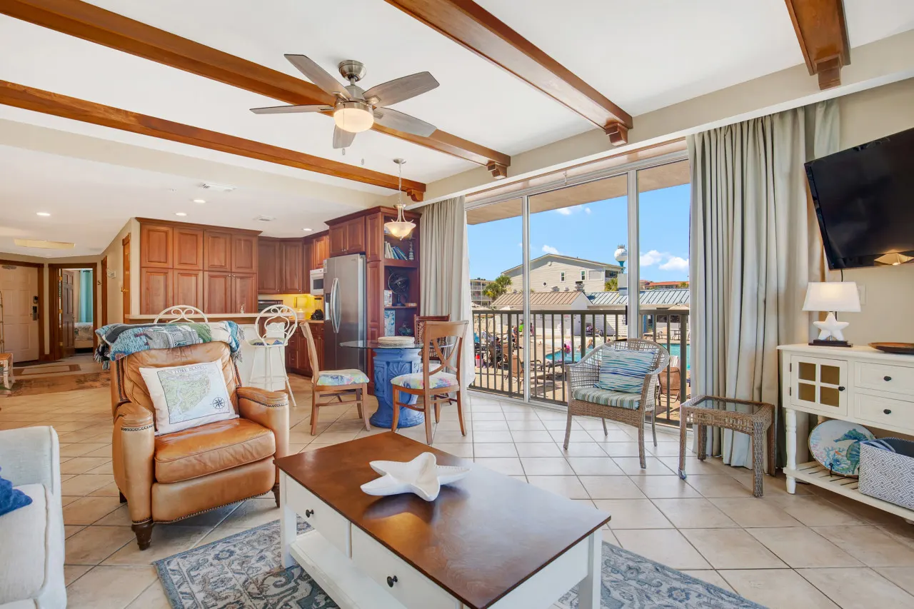 Beachside Colony 311: Beach view with Pool 7