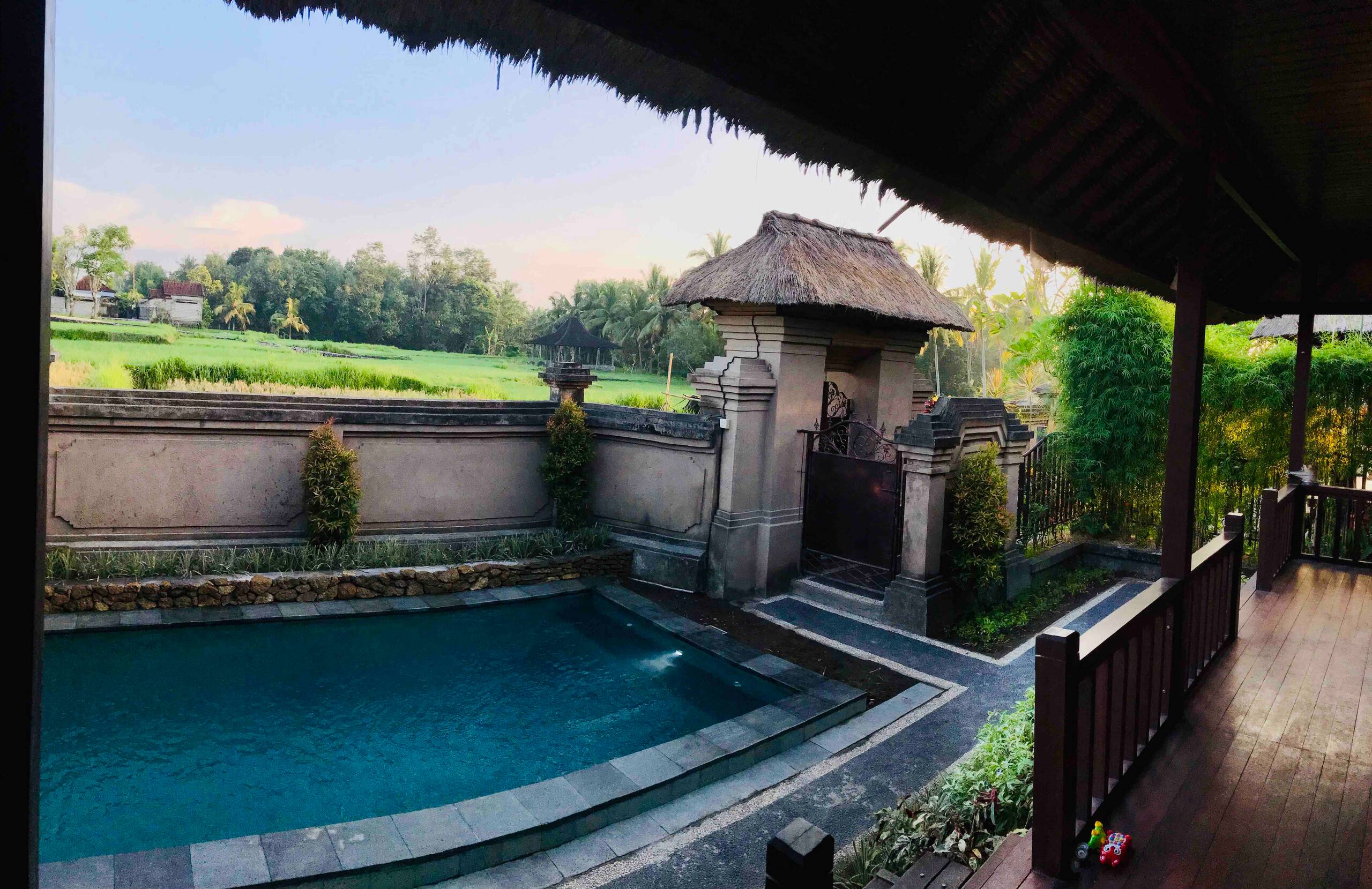 Pande House among rice field private Pool 34